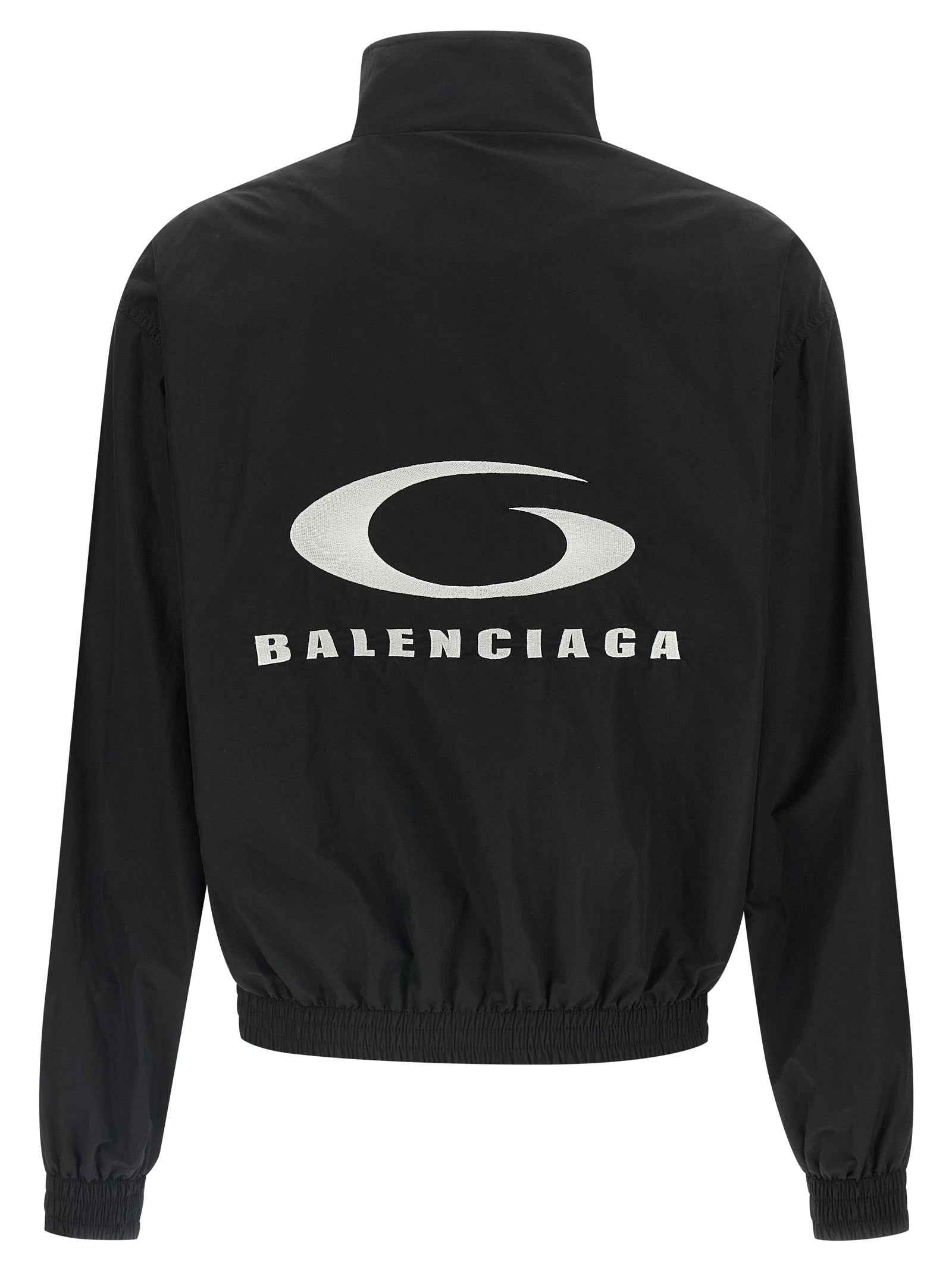Balenciaga Black Cotton Bomber