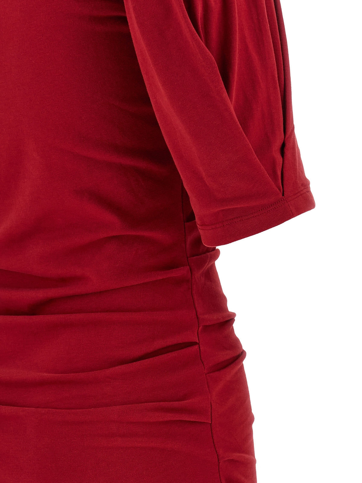 Isabel Marant Red Cotton Short Dress