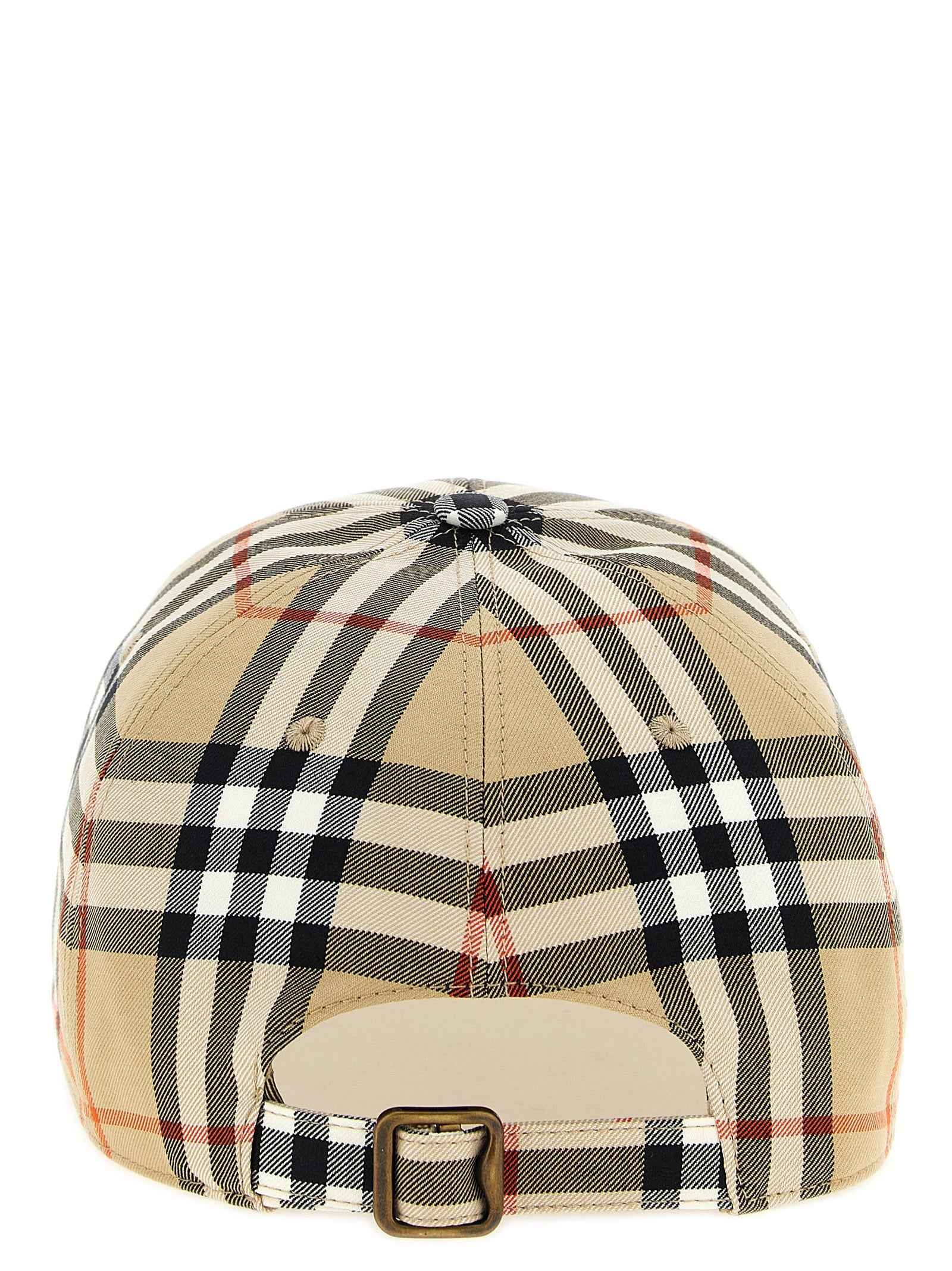 Burberry Beige Cotton Cap (Baseball Hat)