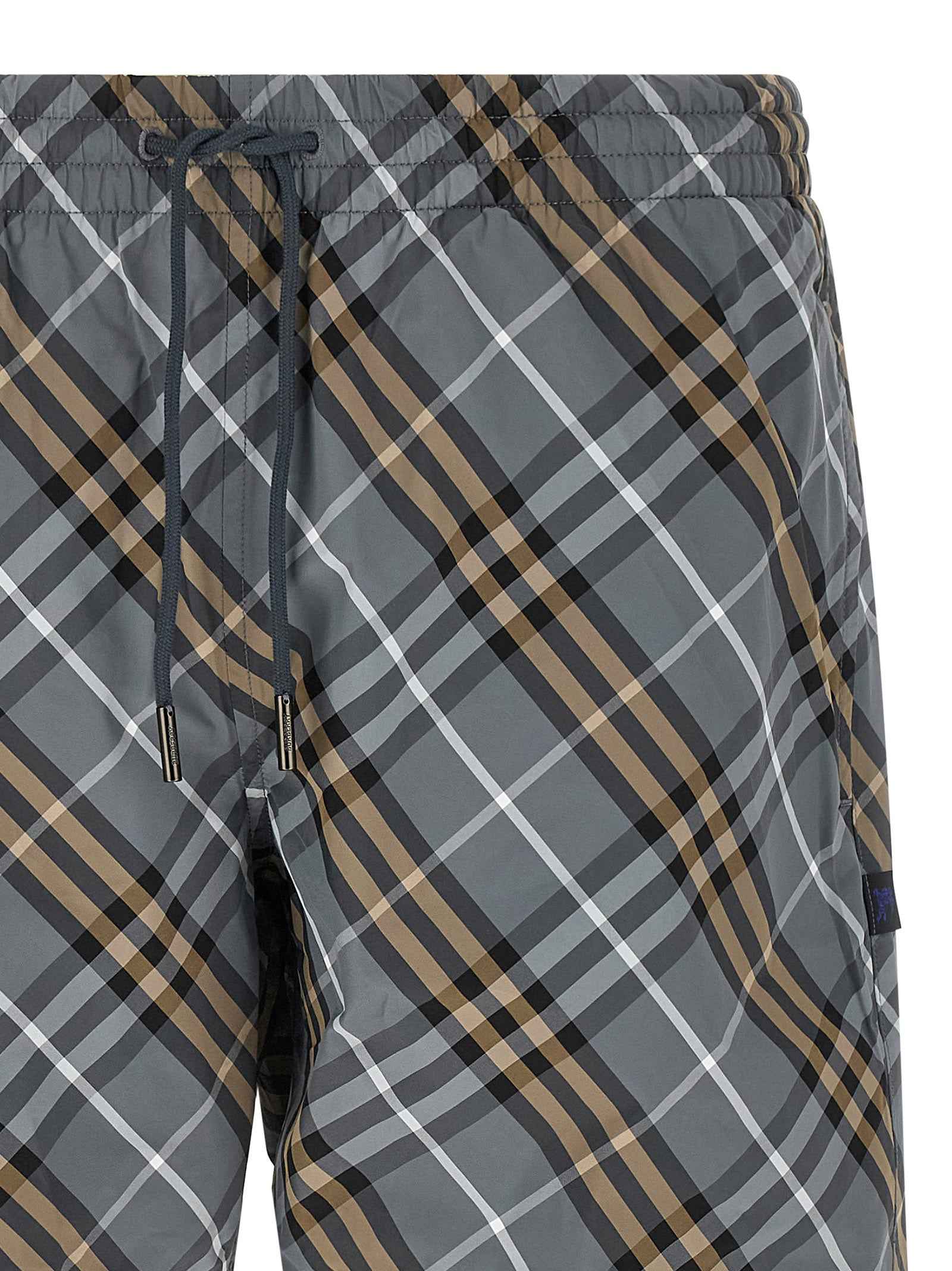 Burberry Blue Polyamide Bermuda Shorts