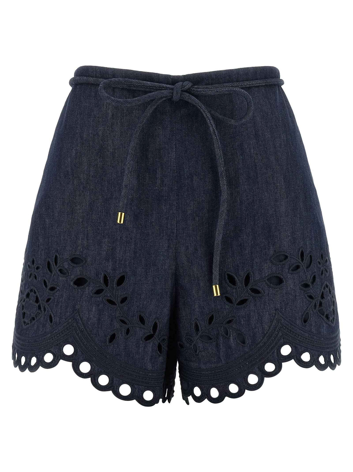 Zimmermann Blue Cotton Bermuda Shorts