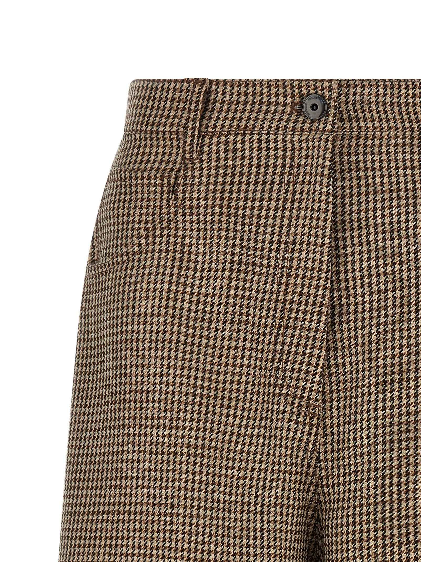 Brunello Cucinelli Brown Virgin Wool Bermuda Shorts
