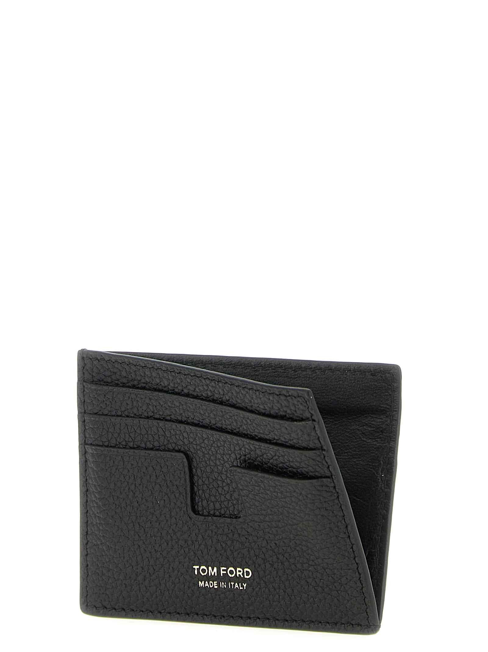Tom Ford Black Calfskin Cardholder