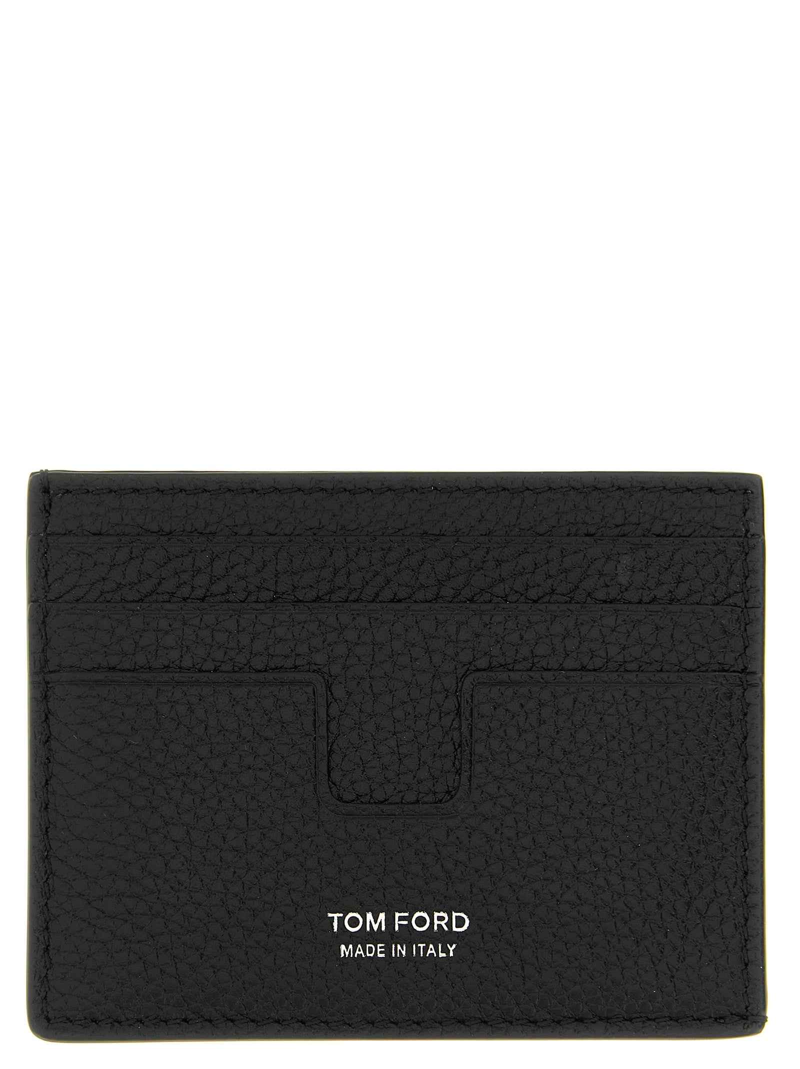 Tom Ford Black Calfskin Cardholder