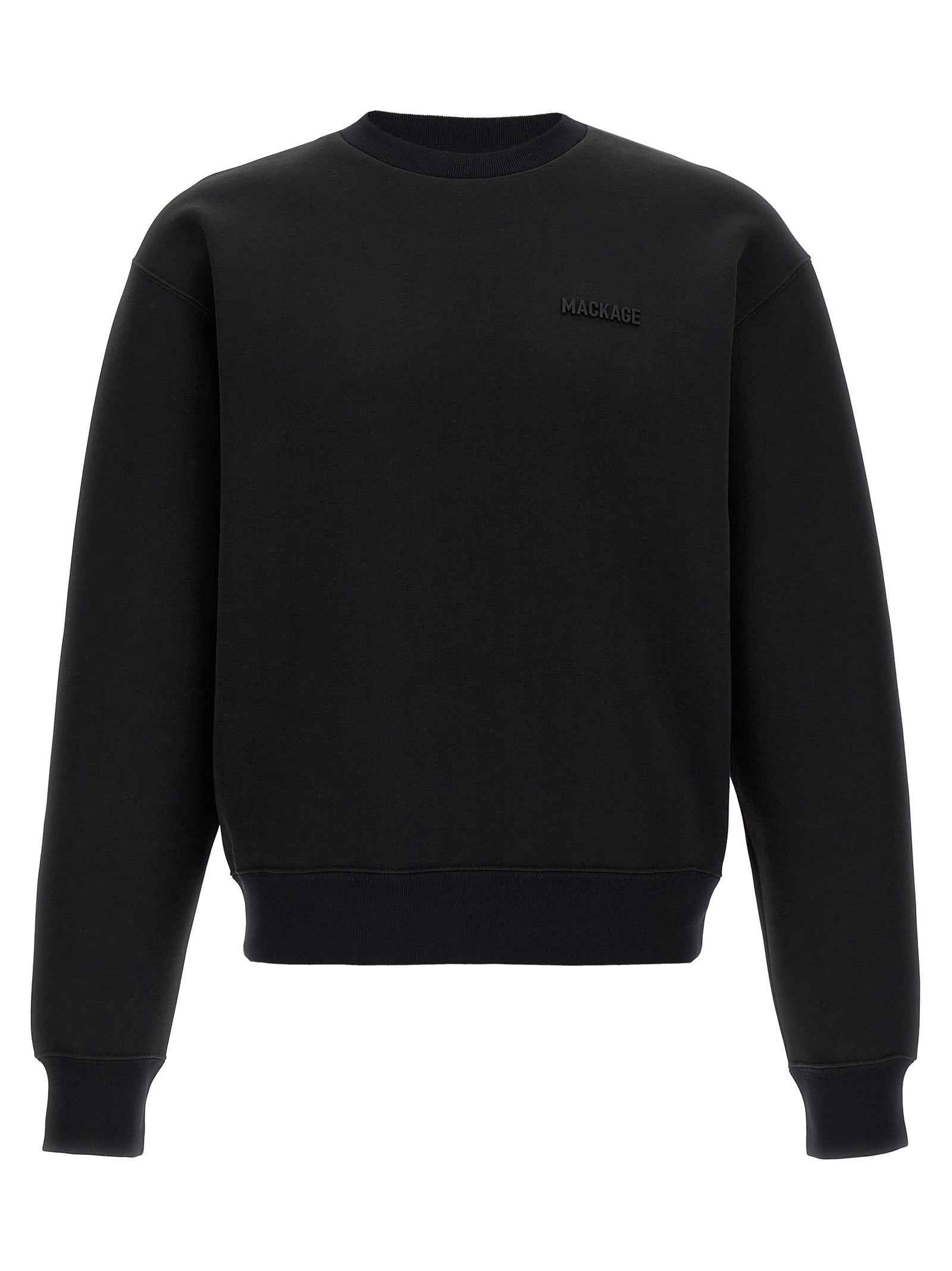 Mackage Black Cotton Sweatshirt