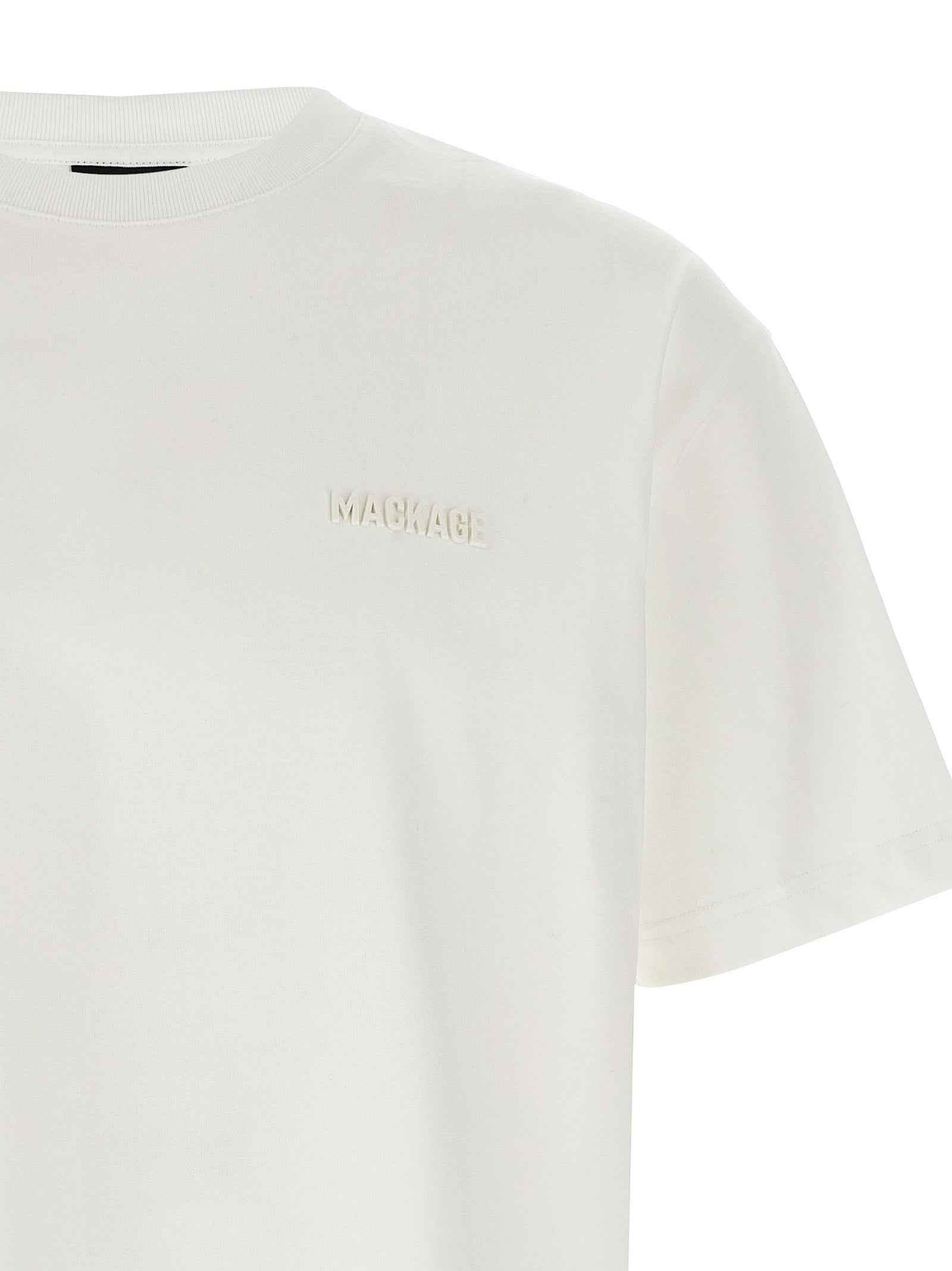 Mackage White Cotton T-Shirt