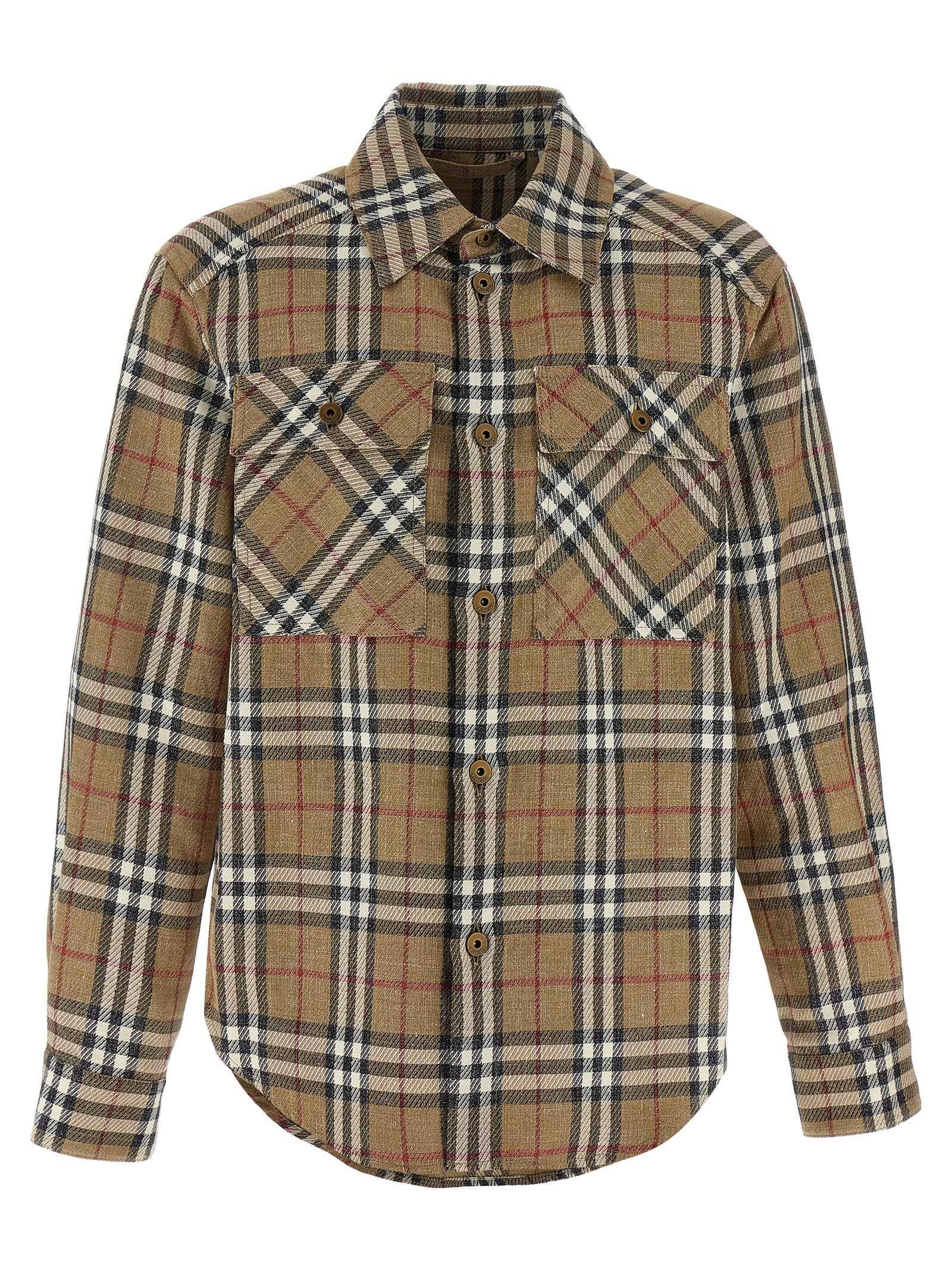 Burberry Brown Cotton Blouse