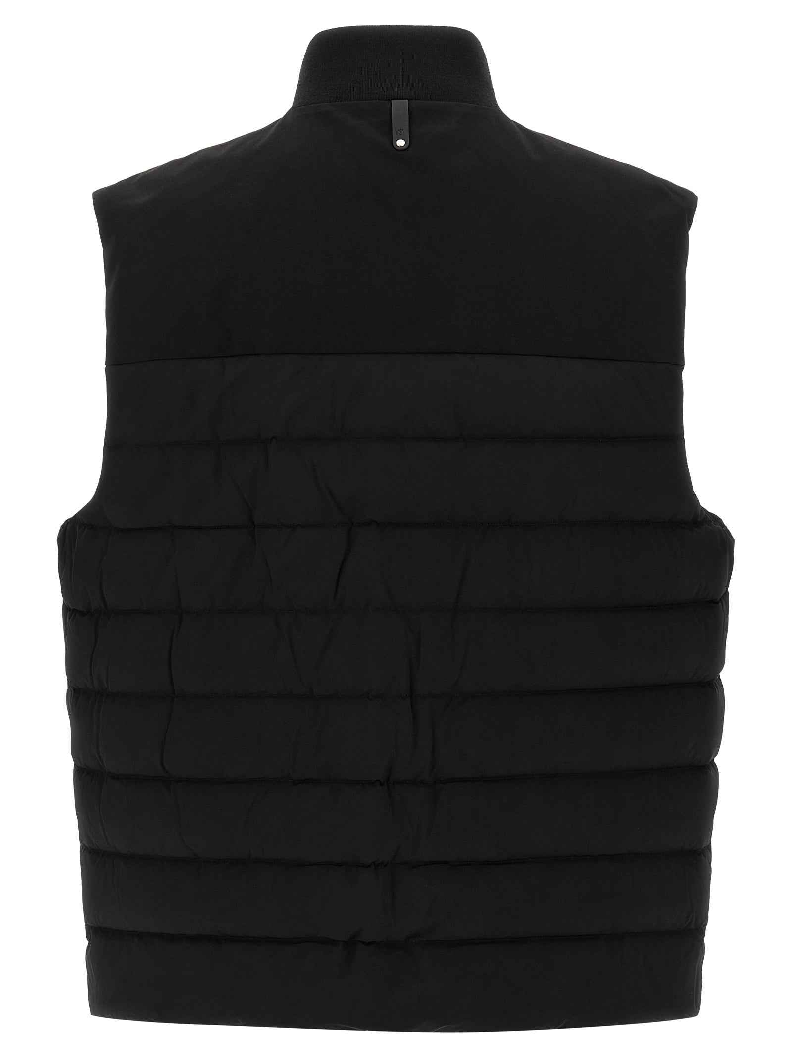 Mackage Black Nylon Sleeveless Jacket
