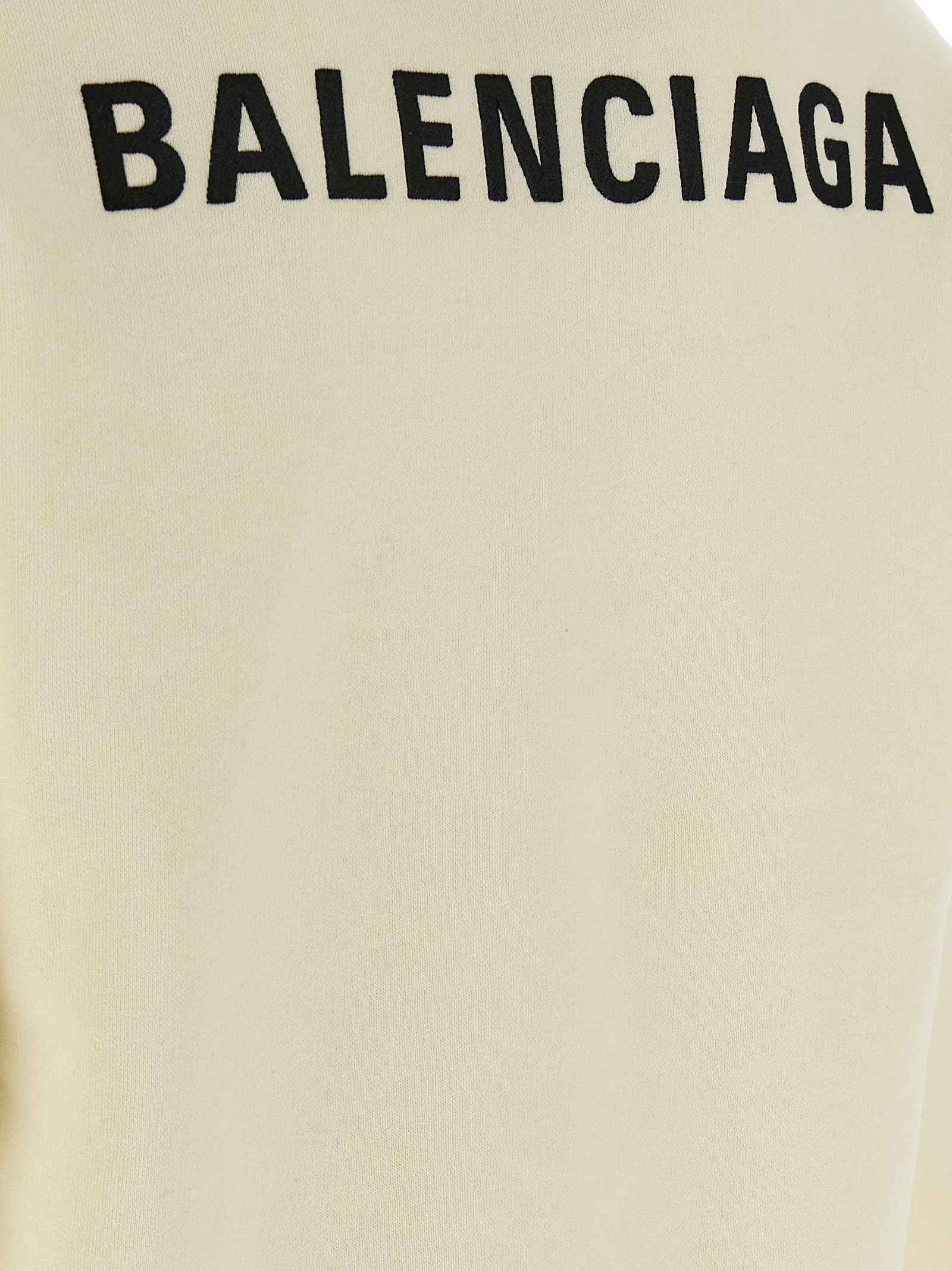 Balenciaga Beige Cotton Sweatshirt