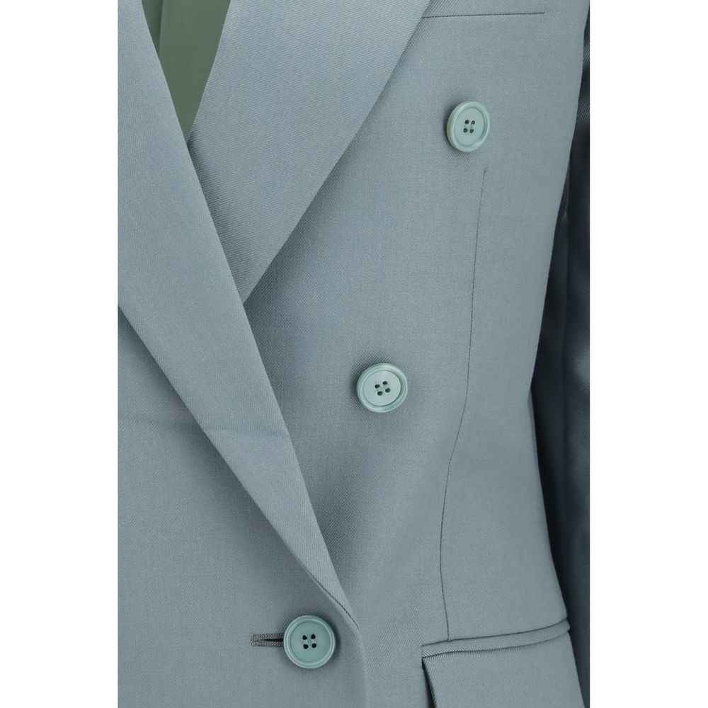 Chloé Bicolor Wool Oves Aries Blazer