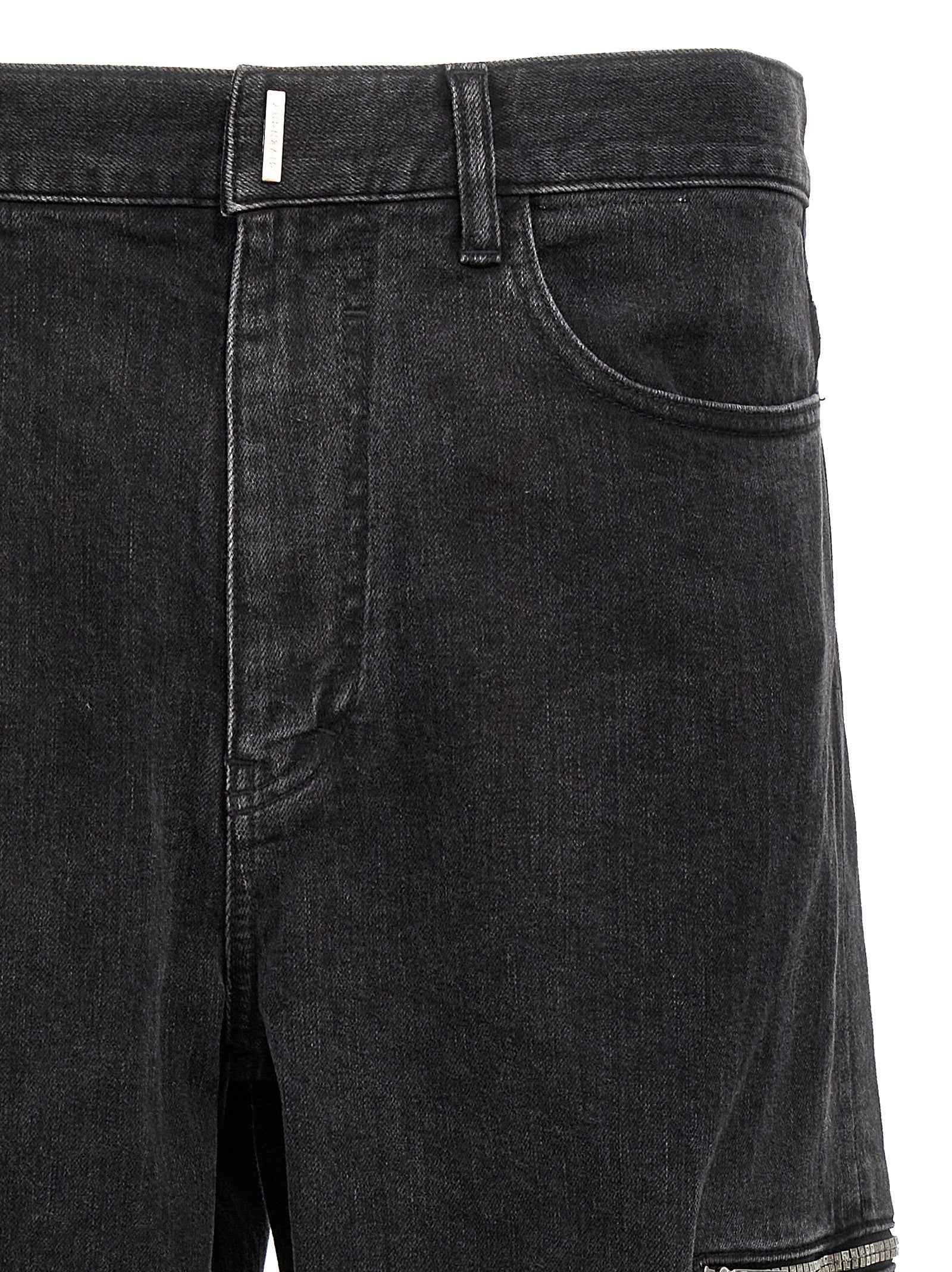 Givenchy Black Cotton Jeans Denim