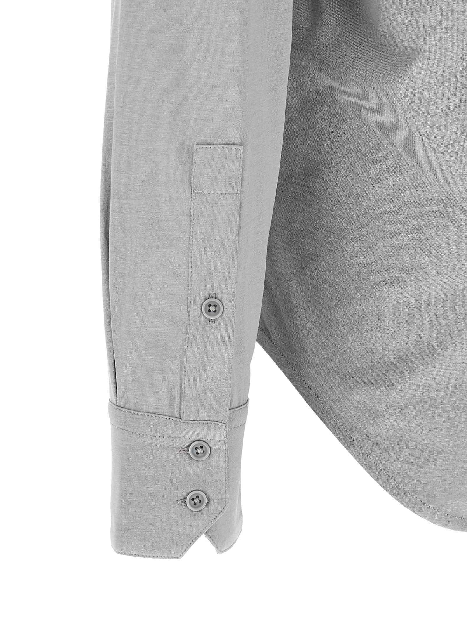 Tom Ford Gray Silk Blouse