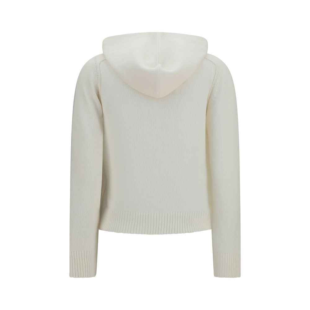 Burberry Beige Wool Oves Aries Hoodie