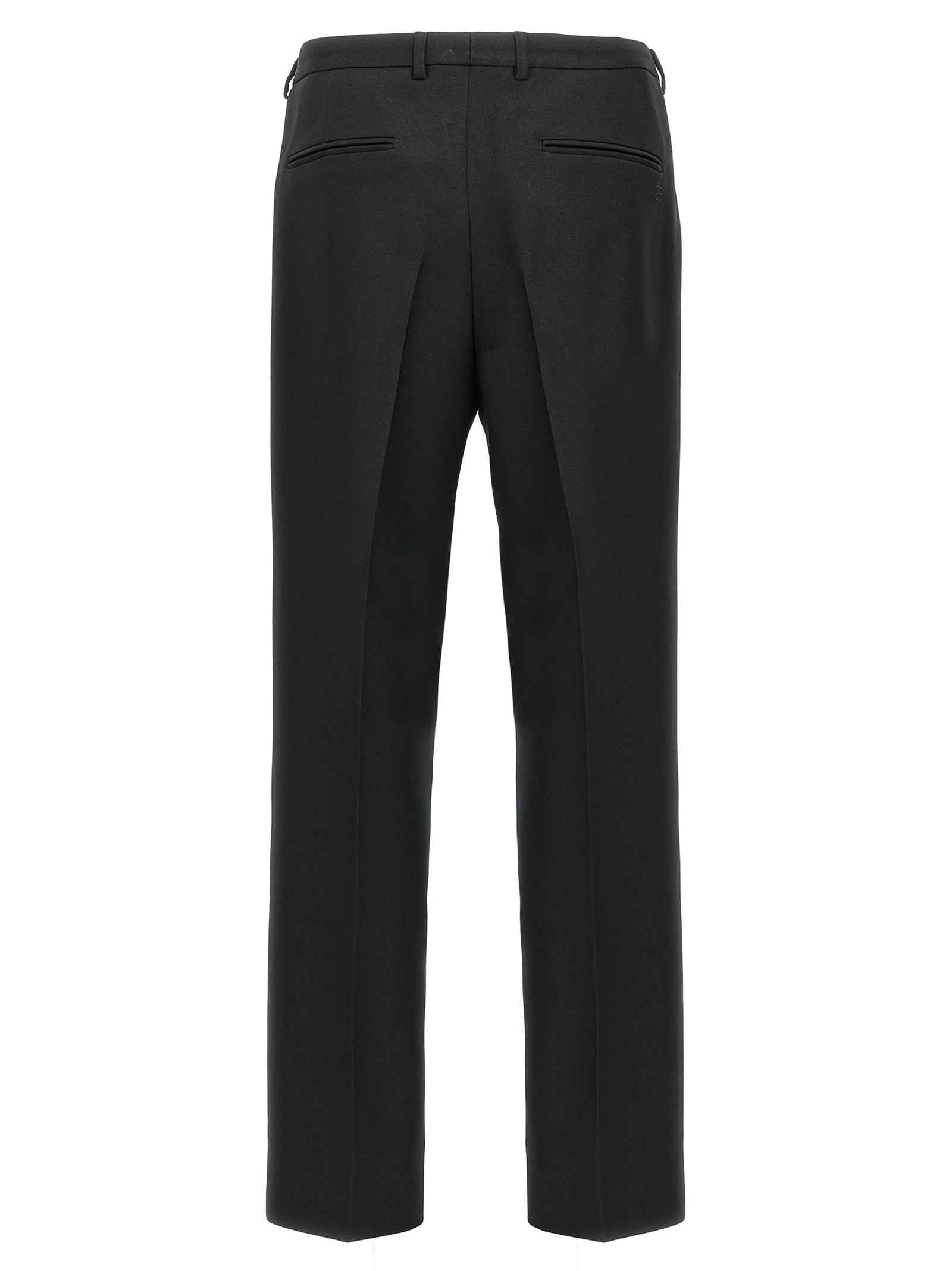 Gucci Black Polyester Casual Pants