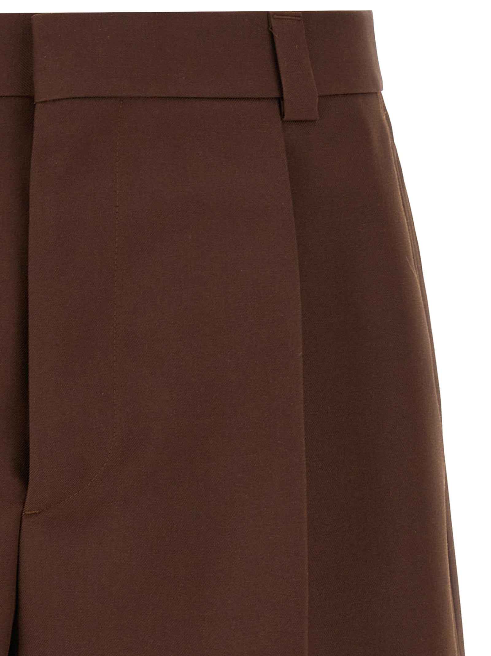 Gucci Brown Wool Bermuda Shorts