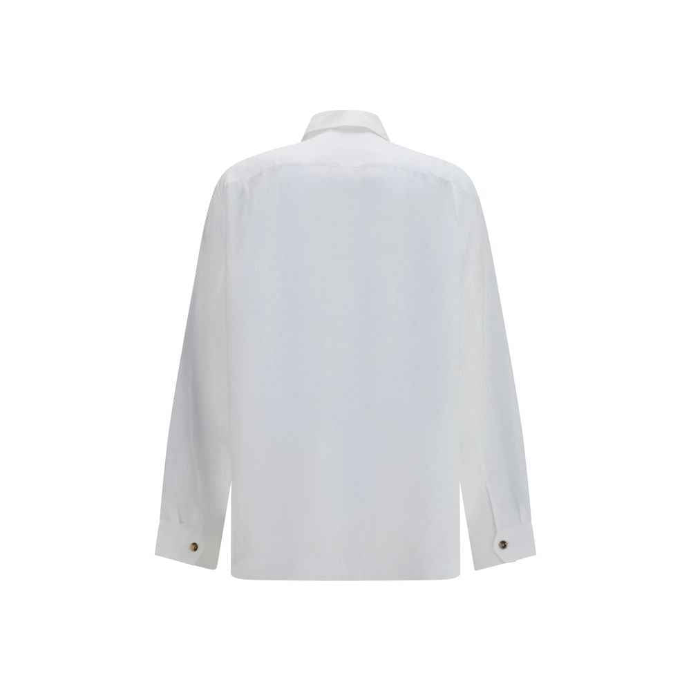 Brunello Cucinelli White Linen Shirt
