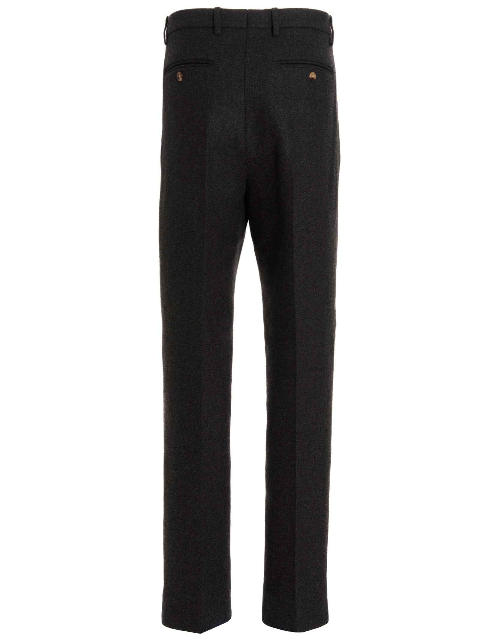 Gucci Gray Wool Dress Pants