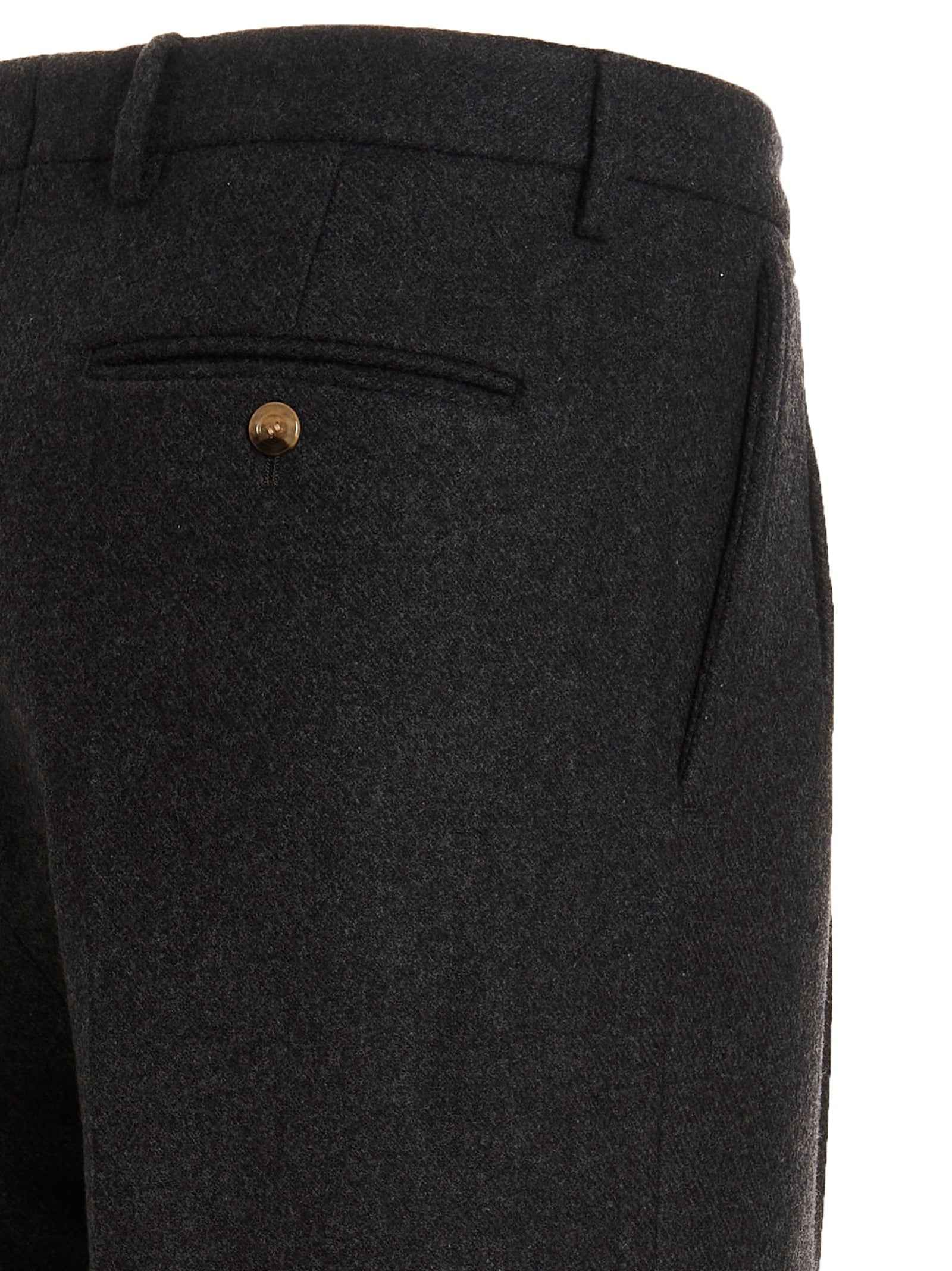 Gucci Gray Wool Dress Pants