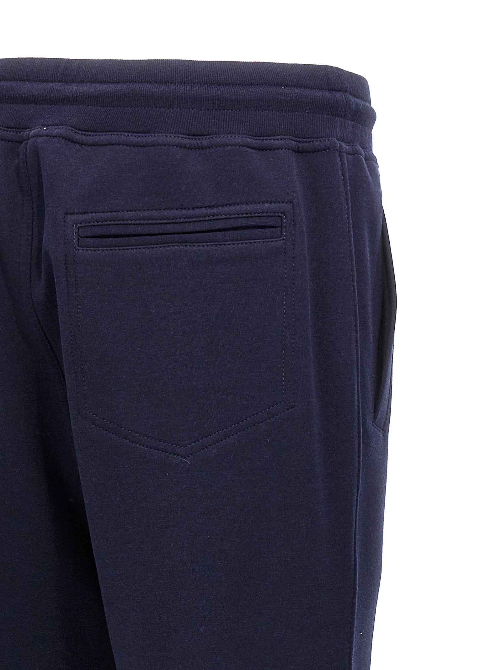 Brunello Cucinelli Blue Cotton Joggers (Workout Pants)