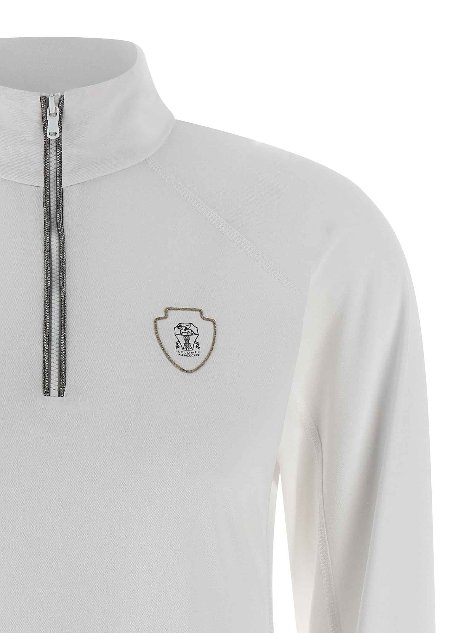 Brunello Cucinelli White Polyamide Cardigan