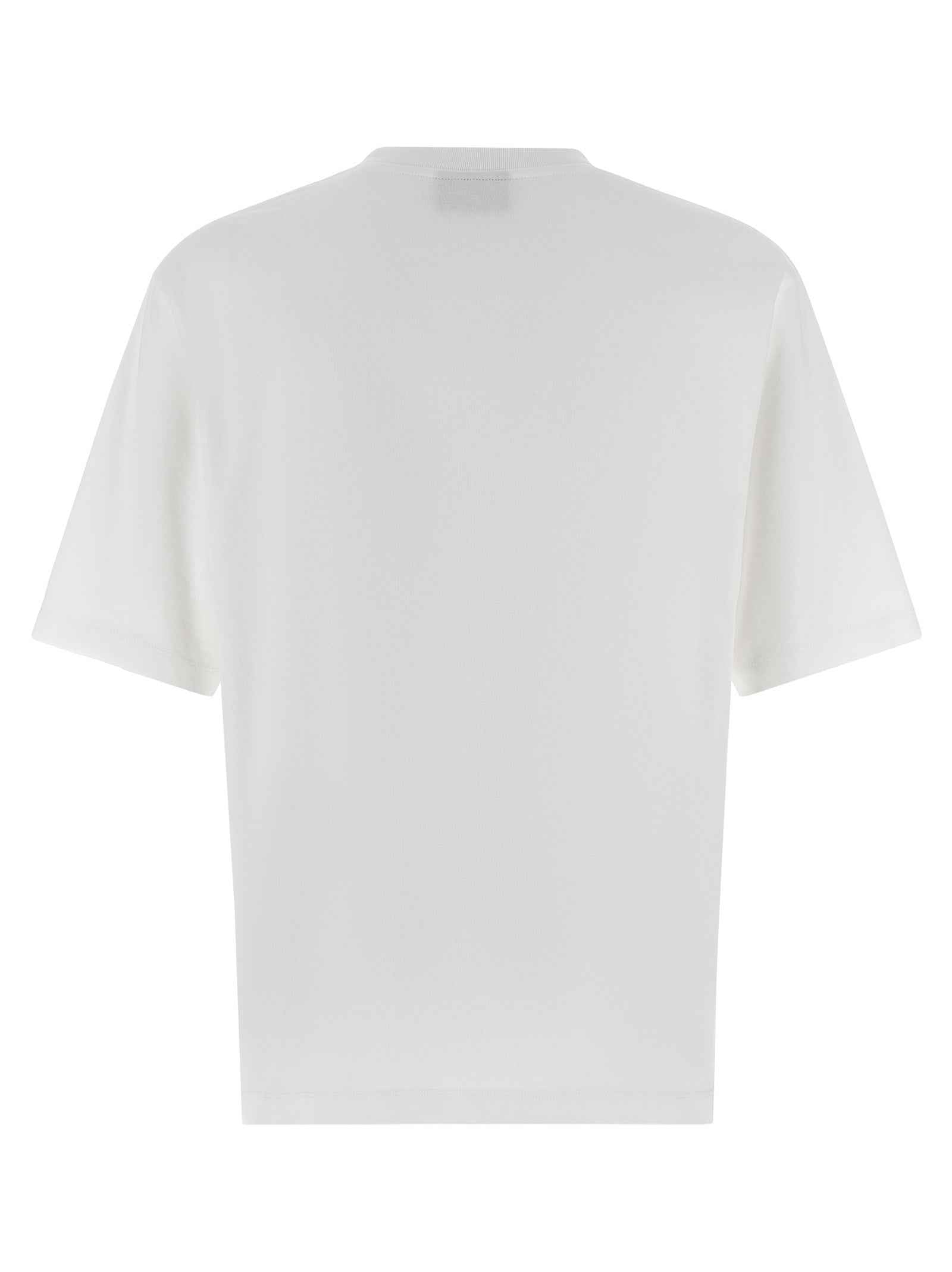 Dsquared² White Cotton T-Shirt