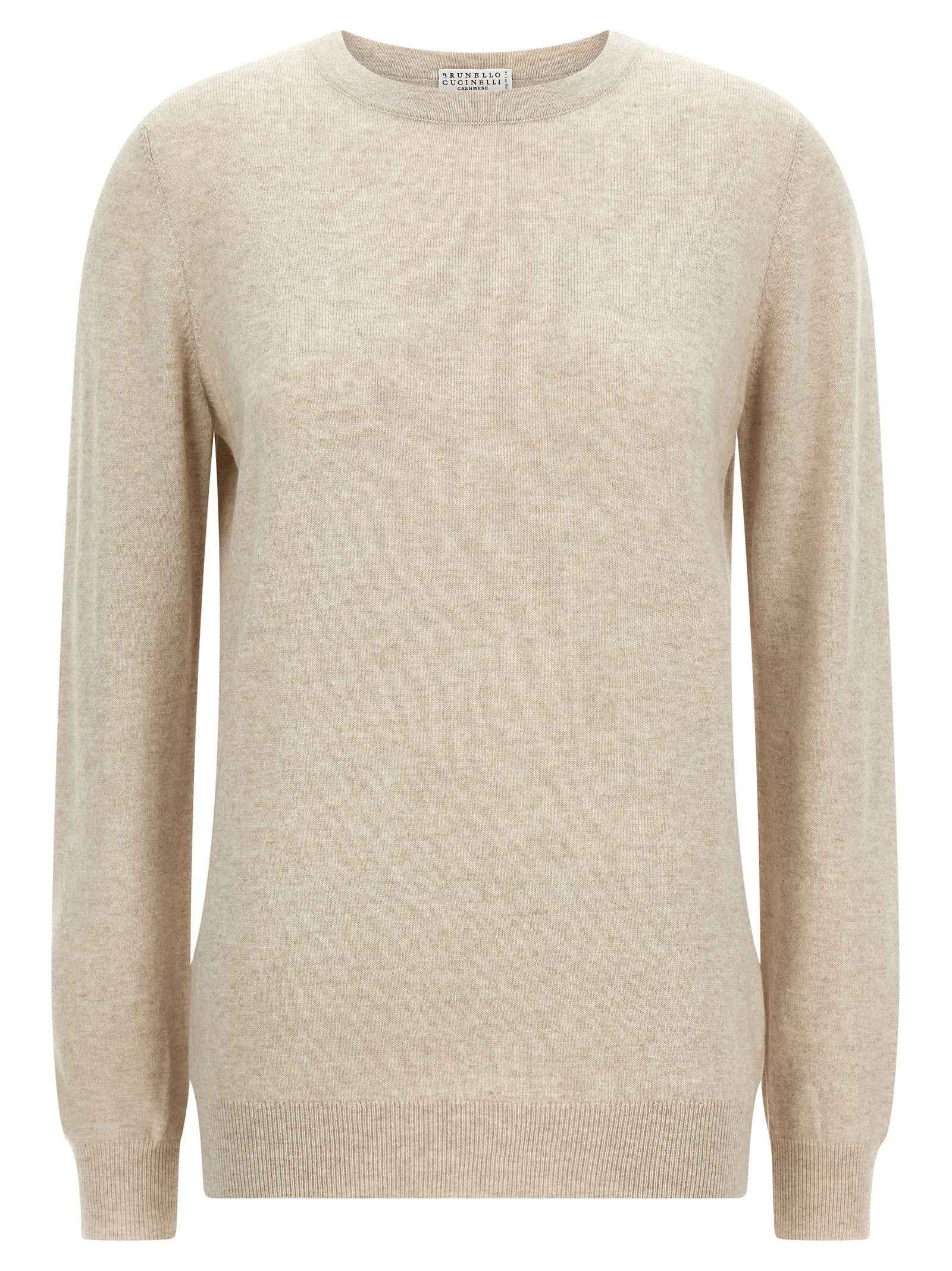 Brunello Cucinelli Beige Cashmere Cardigan