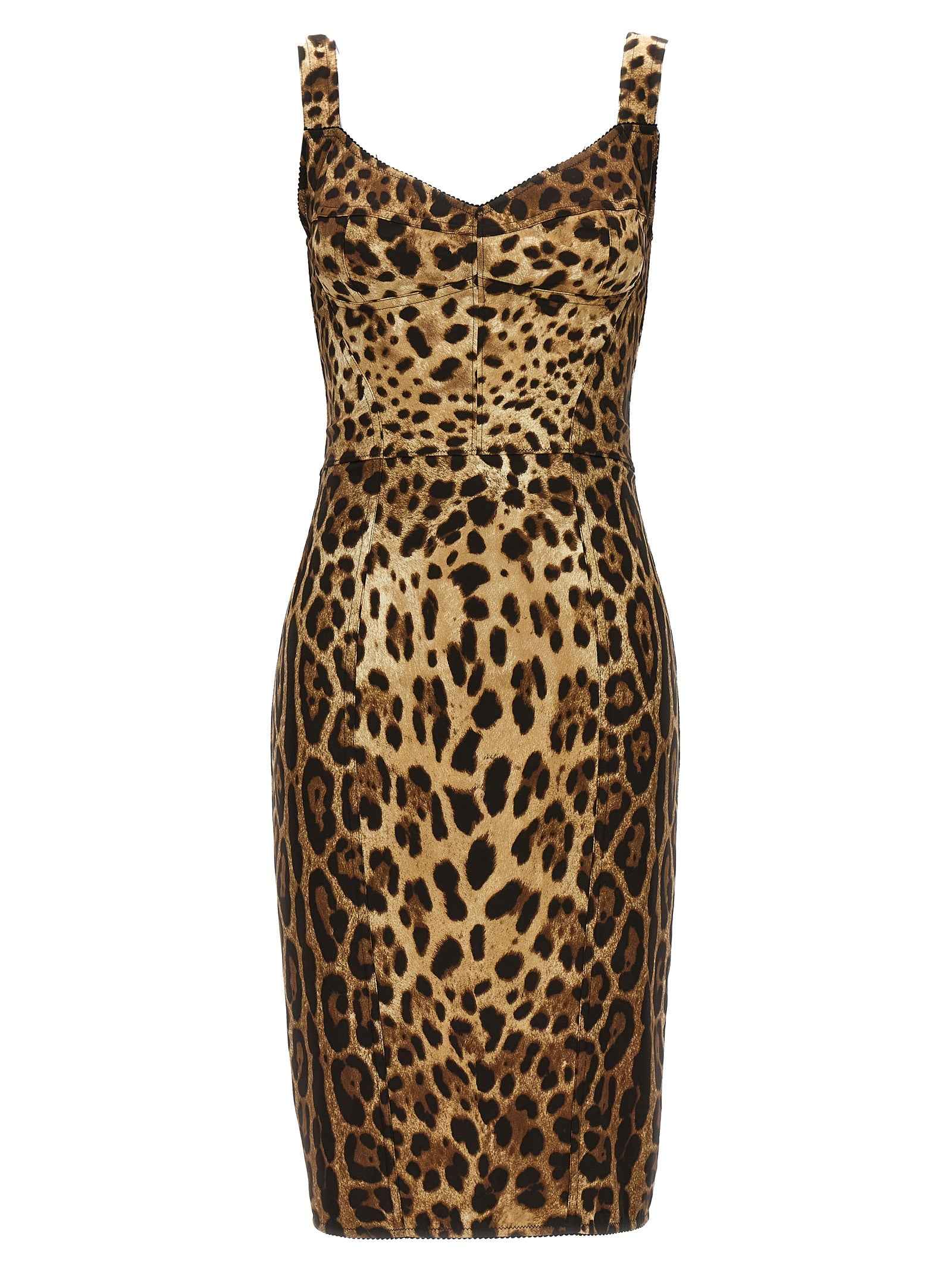 Dolce & Gabbana Multicolor Silk Cocktail Dress