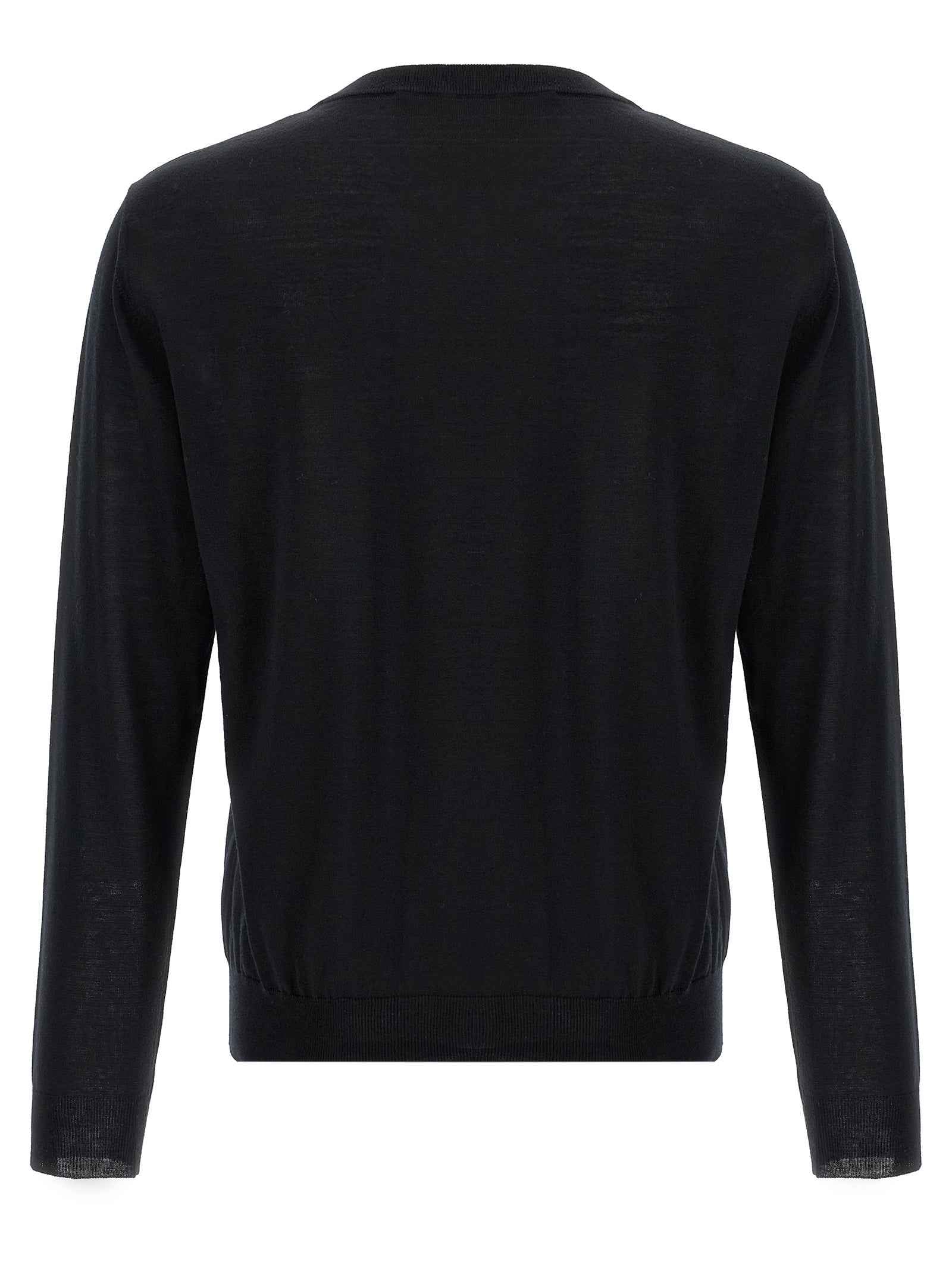 Valentino Garavani Black Virgin Wool Cardigan