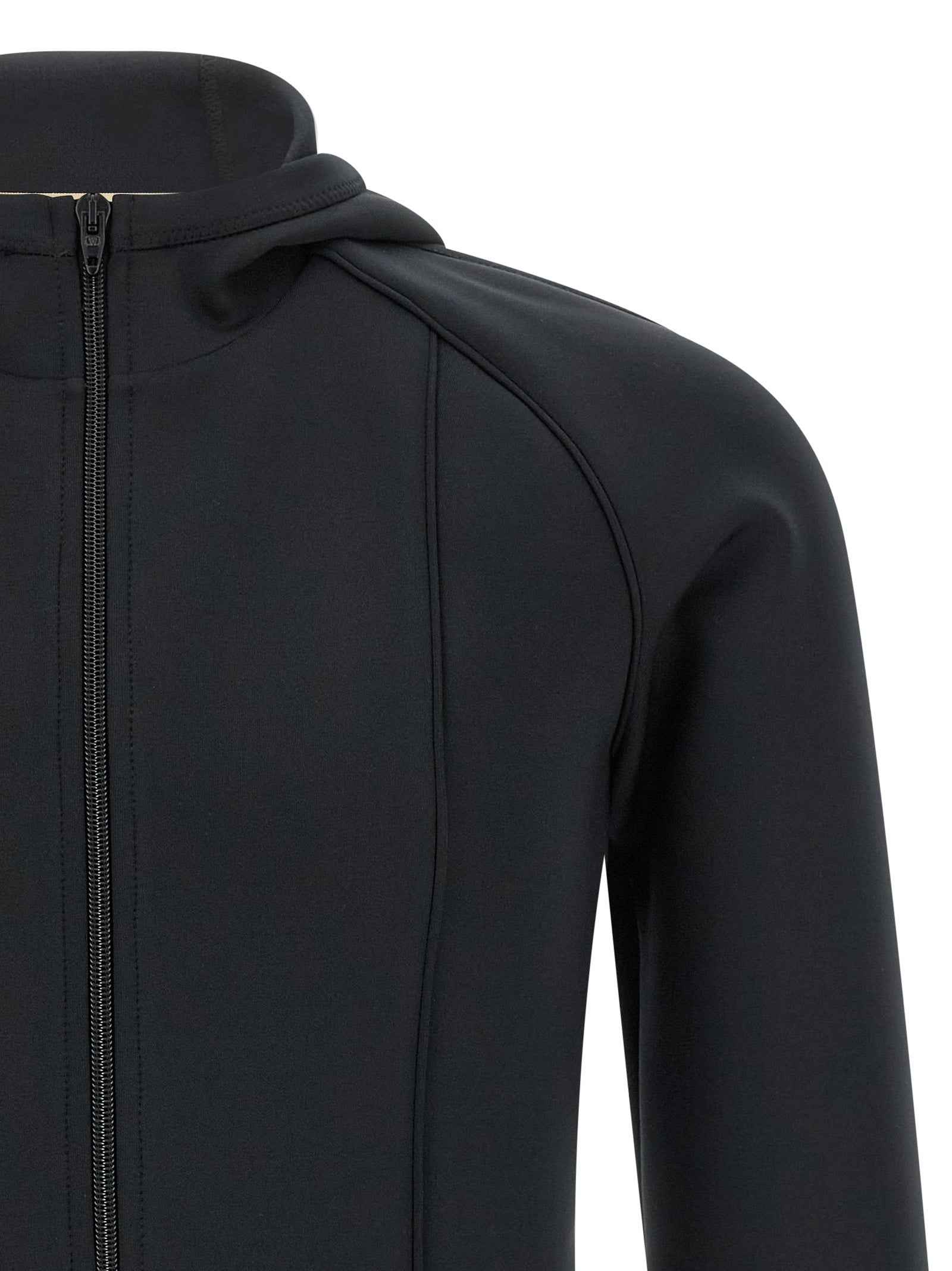 Valentino Garavani Black Polyester Sweatshirt
