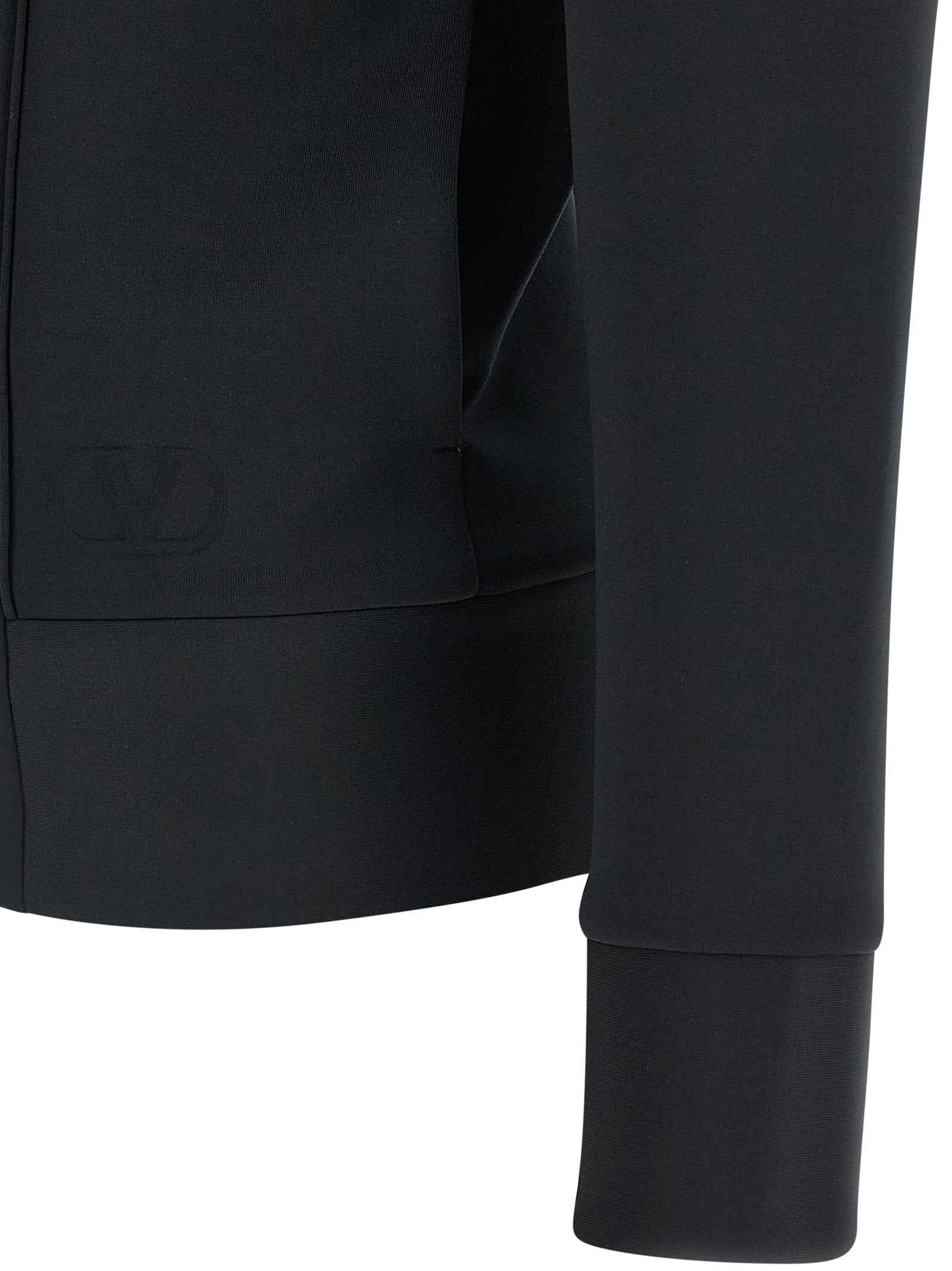 Valentino Garavani Black Polyester Sweatshirt