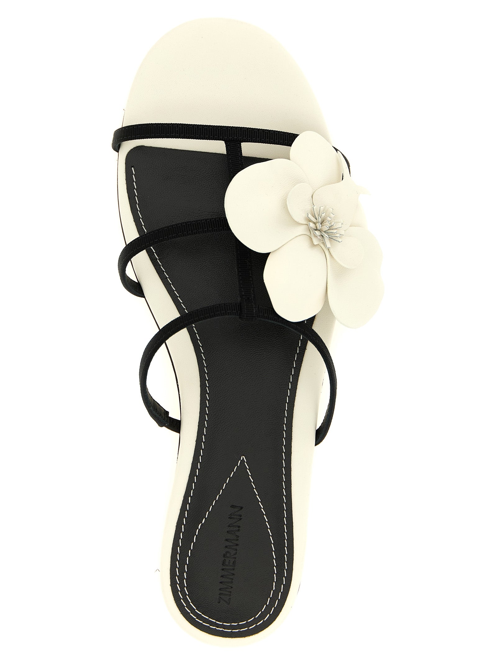 Zimmermann Bicolor Leather Slides