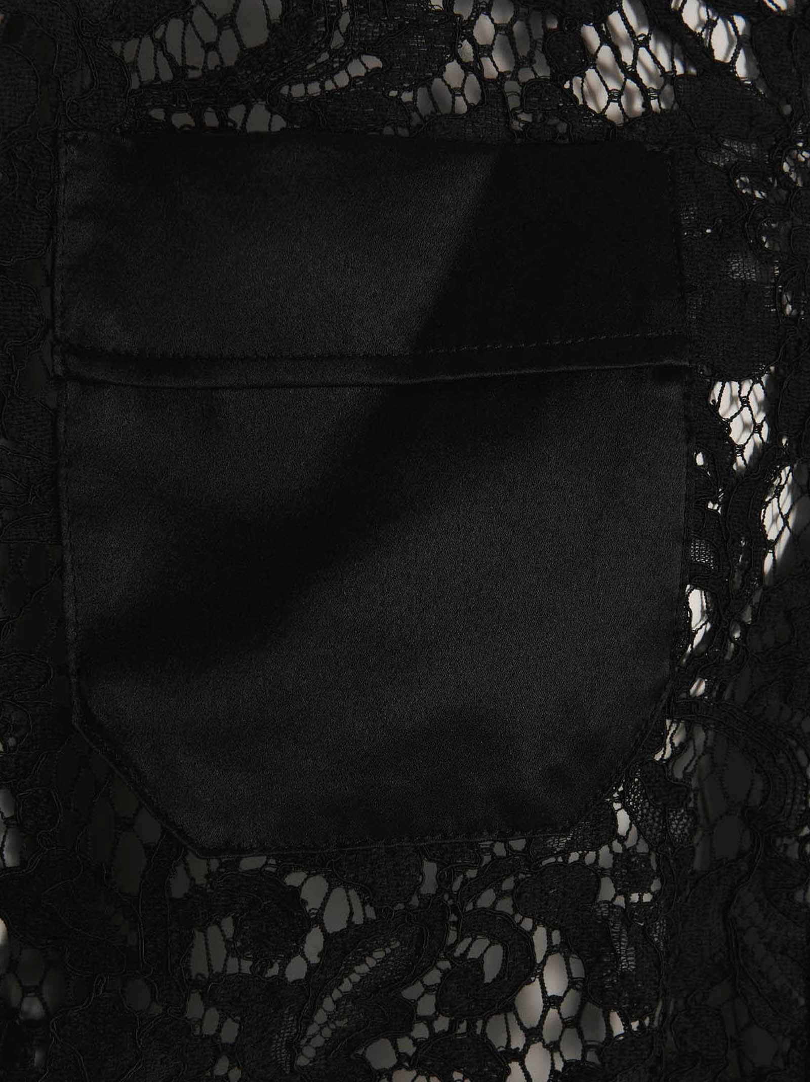 Dolce & Gabbana Black Cotton Shirt