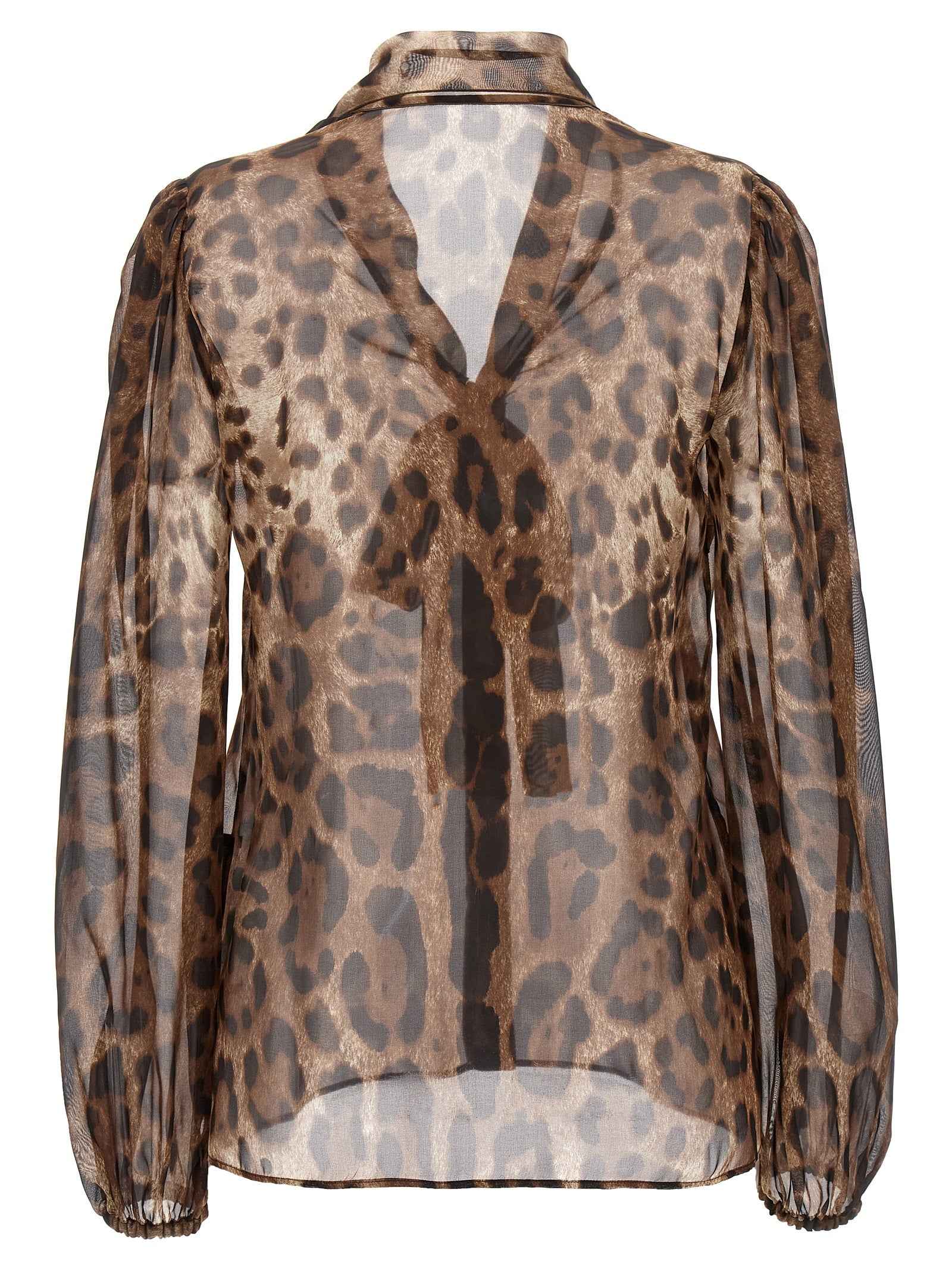Dolce & Gabbana Multicolor Silk Blouse