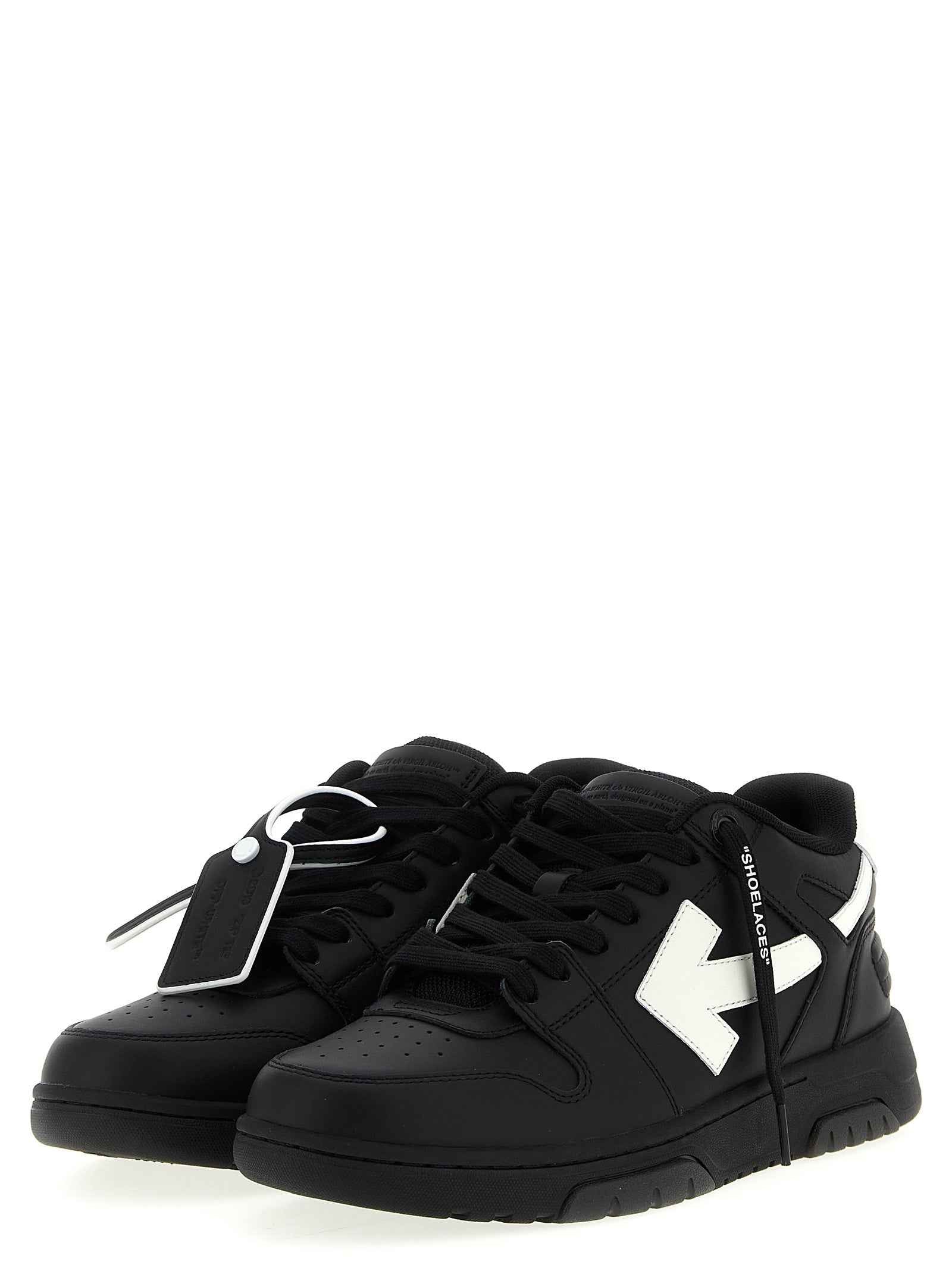 Off-White Bicolor Recycled Polyester Low Top Sneakers