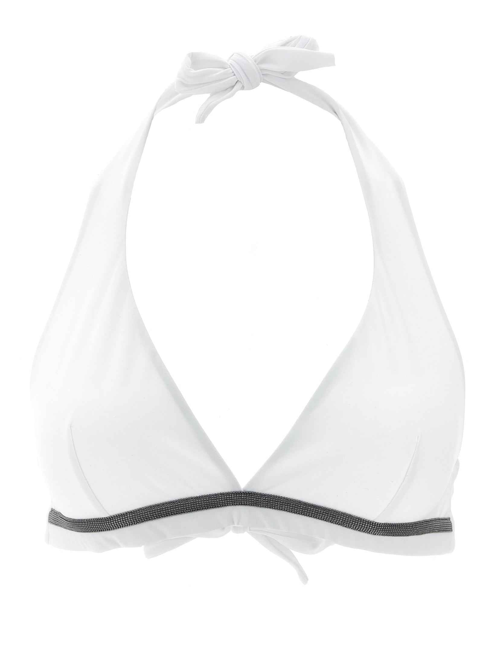 Brunello Cucinelli White Polyamide Bikini