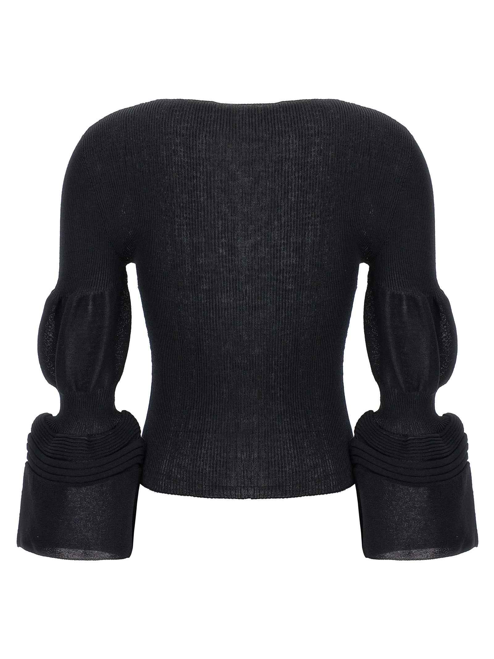 Issey Miyake Black Polyester Sweatshirt