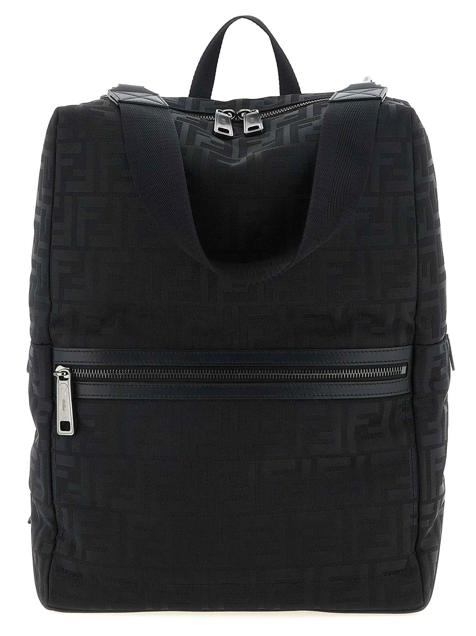 Fendi Black Polyamide Backpack