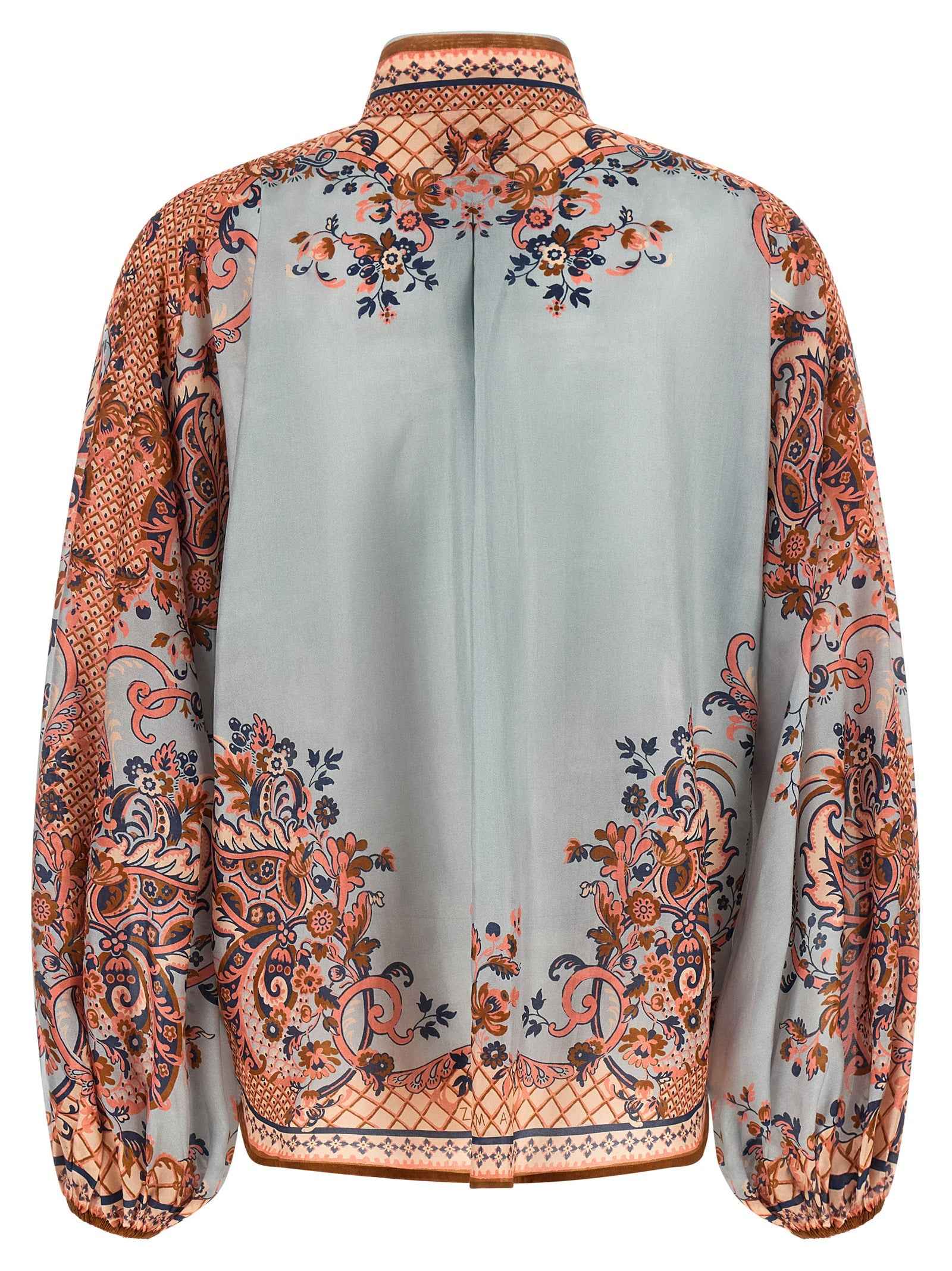 Zimmermann Multicolor Silk Blouse