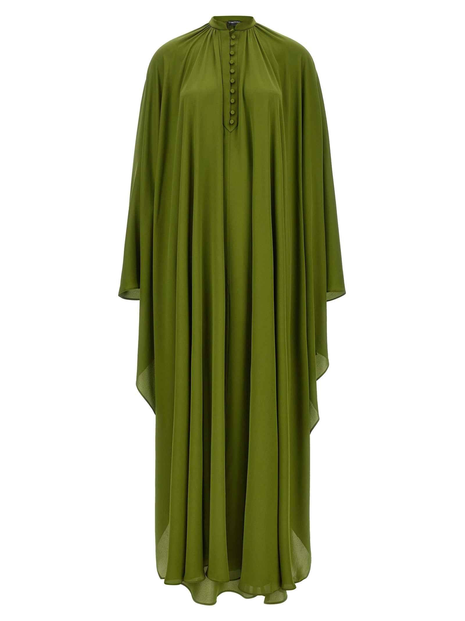 Tom Ford Bicolor Silk Long Dress