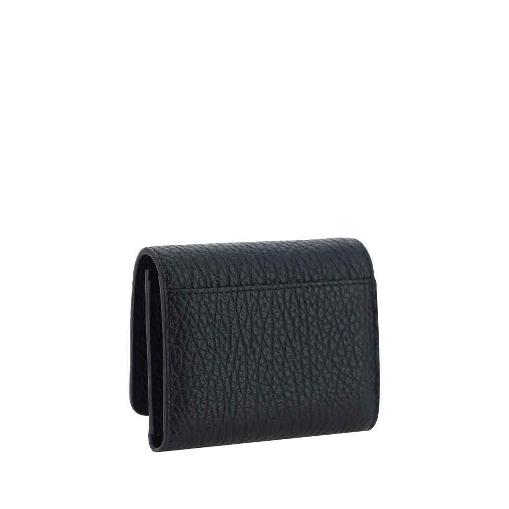 Maison Margiela Black Calf Leather Bos Taurus Wallet