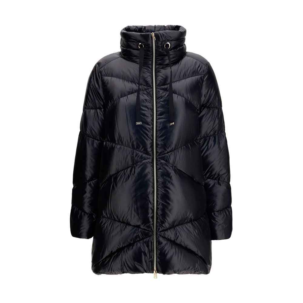 Herno Black Polyamide Full-Length Jacket