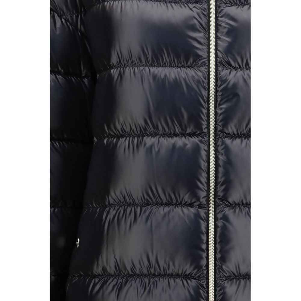Herno Black Polyester Coat