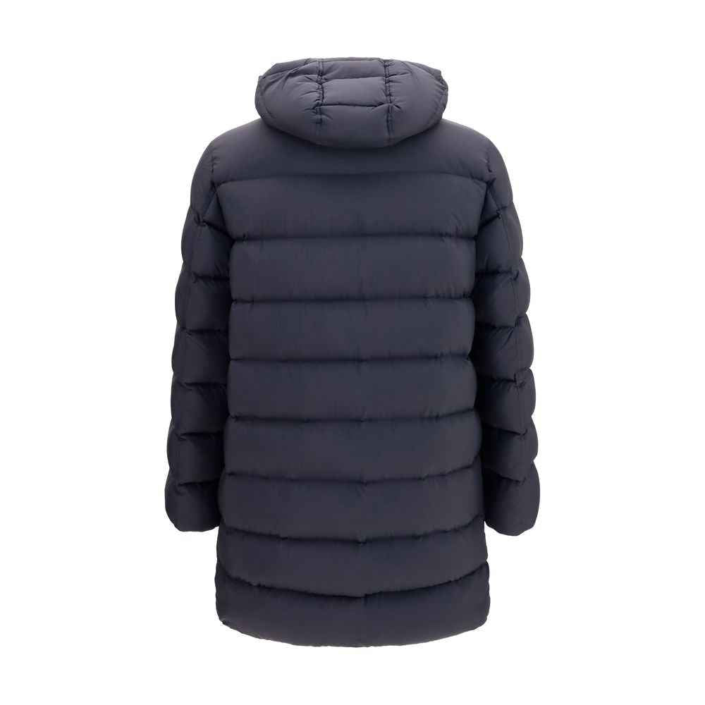 Herno Black Polyamide Full-Length Jacket