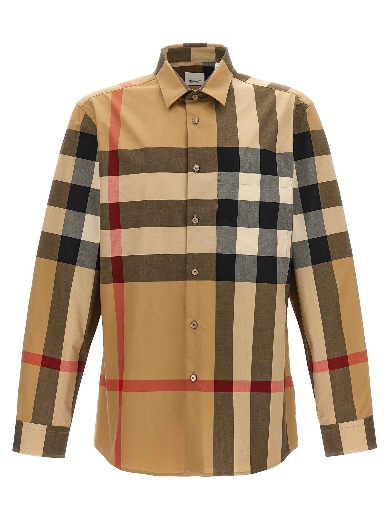 Burberry Beige Cotton Blouse