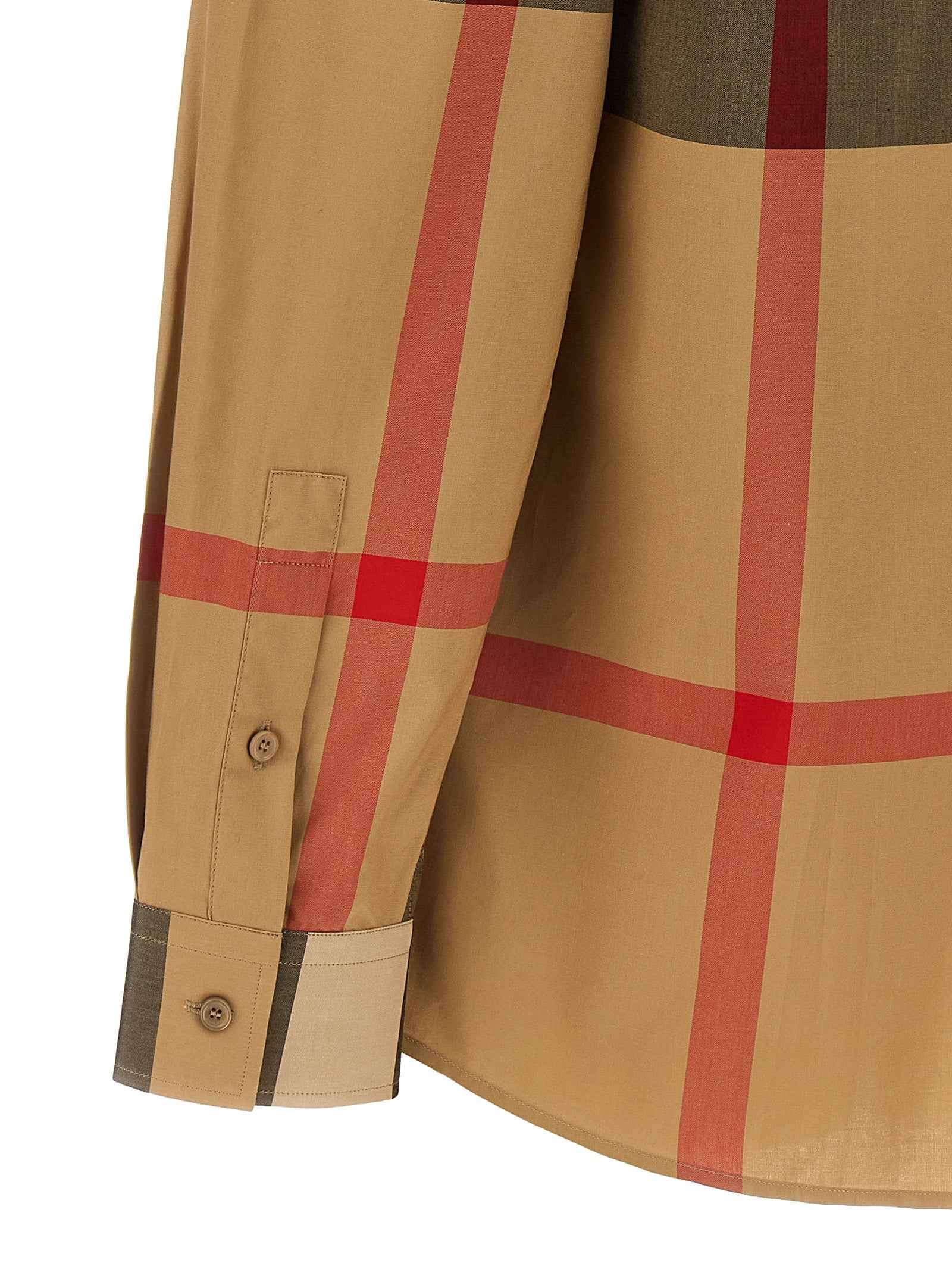 Burberry Beige Cotton Blouse