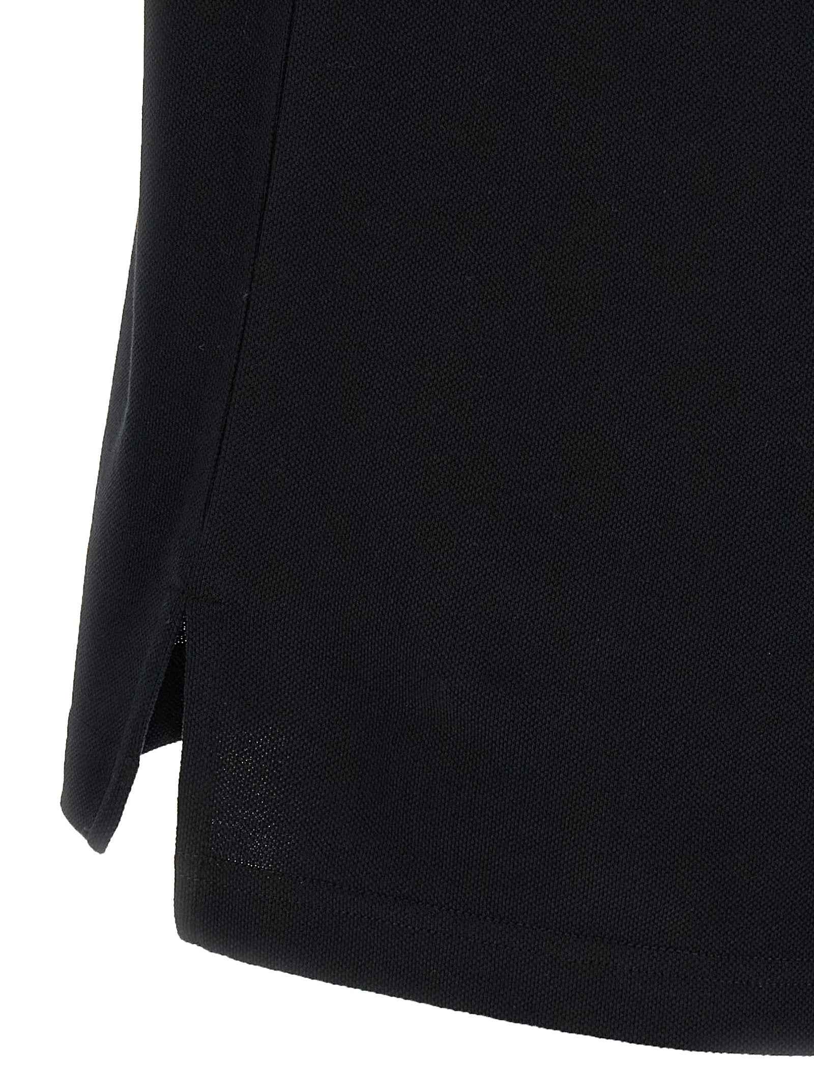 Moschino Black Cotton Polo Shirt
