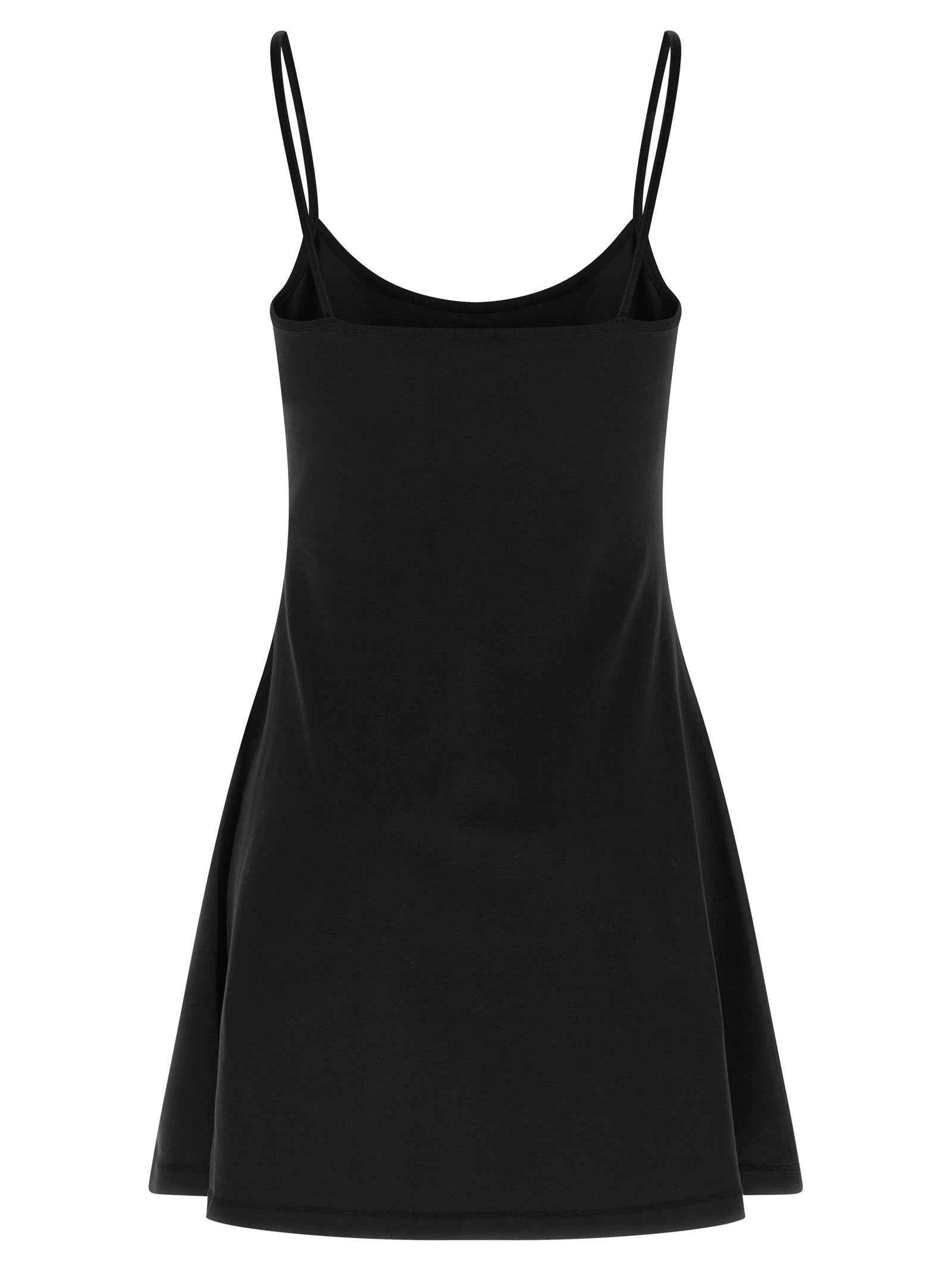 Diesel Black Cotton Short Dress