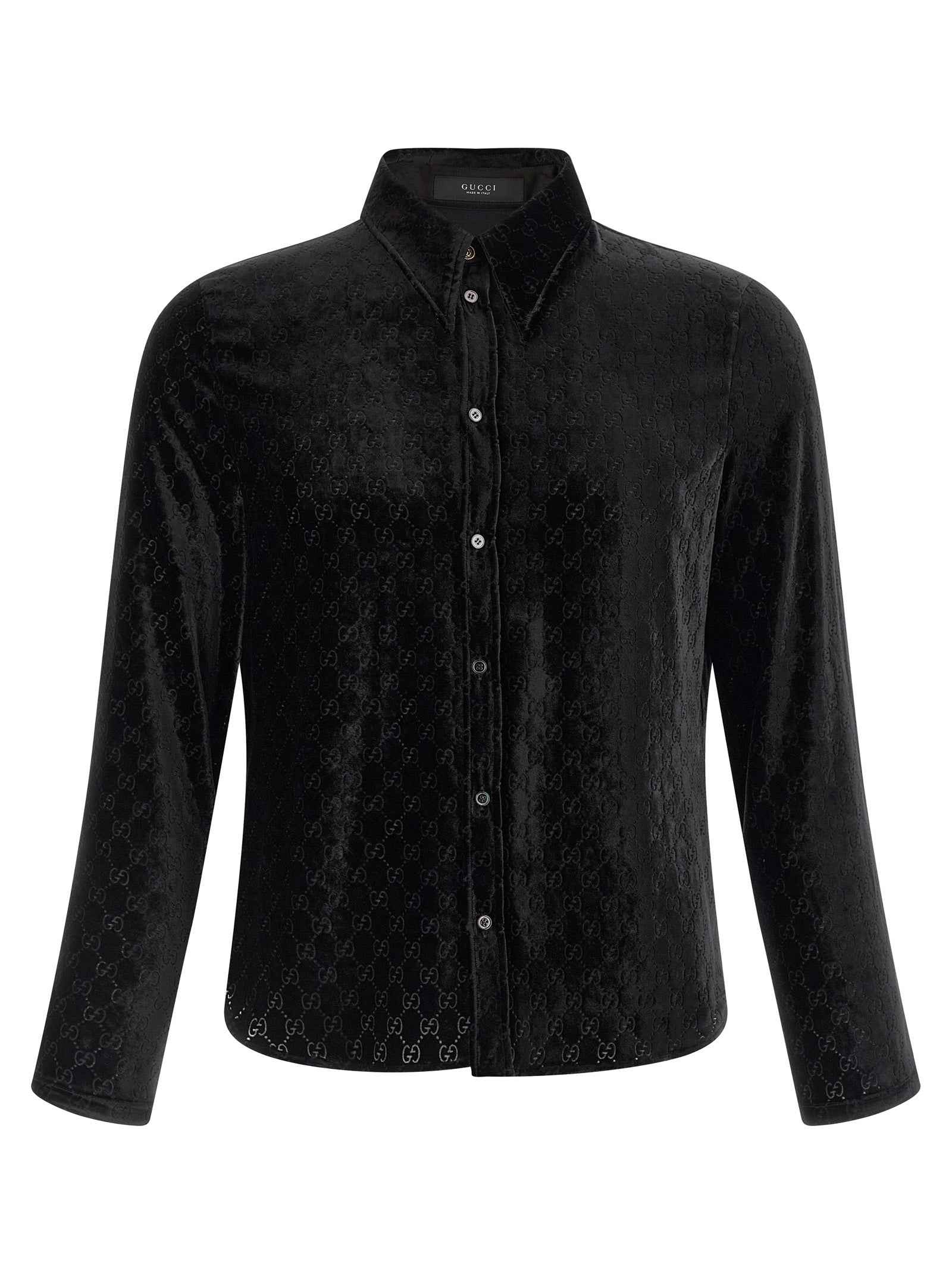 Gucci Black Viscose Blouse