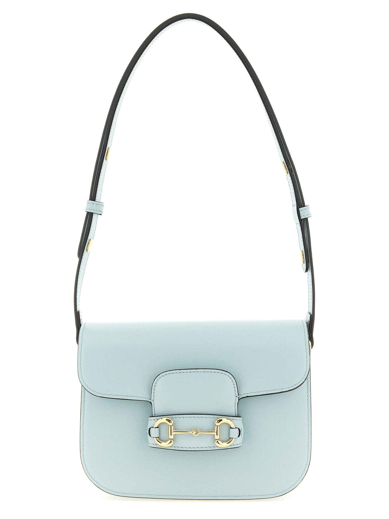 Gucci Blue Calfskin Shoulder Bag
