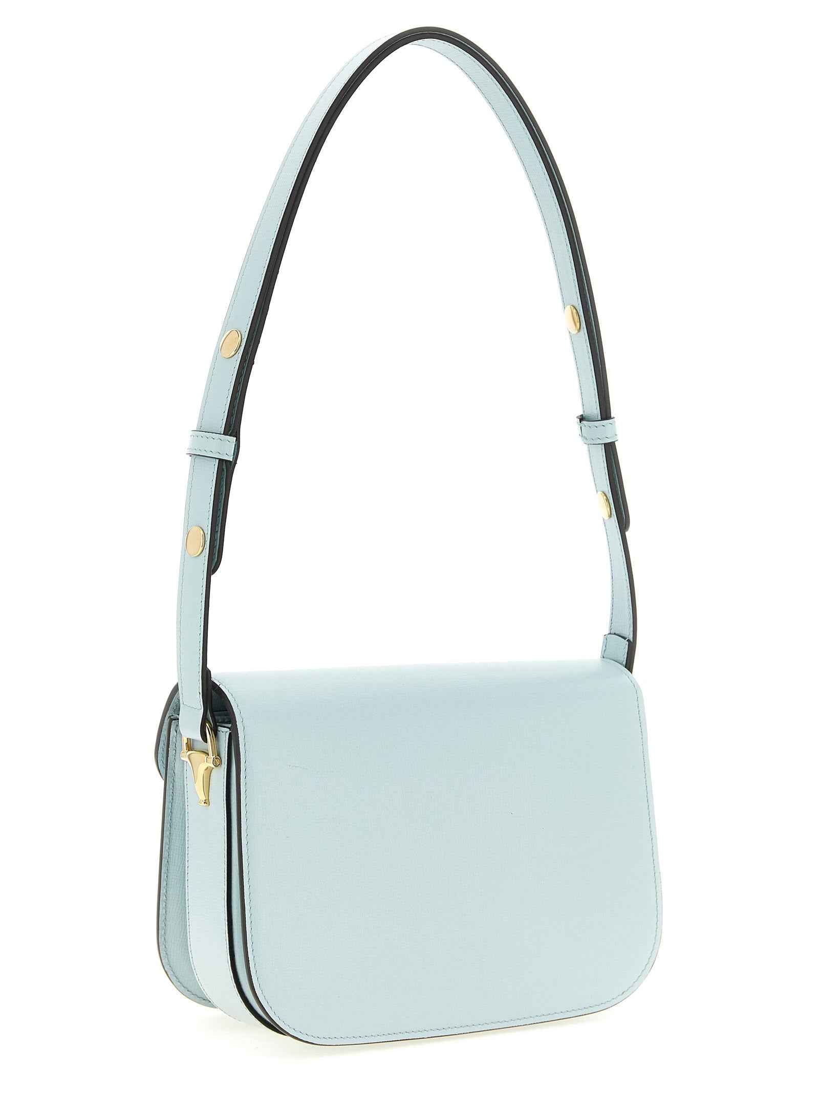 Gucci Blue Calfskin Shoulder Bag